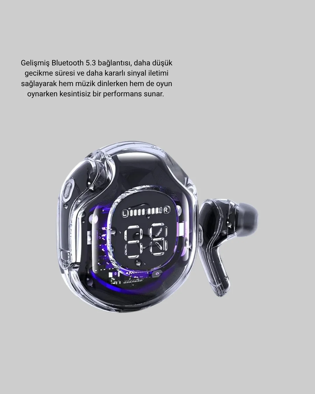 Bluetooth 5.3 TWS Kulaklık Gürültü Engelleyici Üçlü Mikrofonlu Ergonomik Tasarım Fiyatı, Yorumları ve Özellikleri