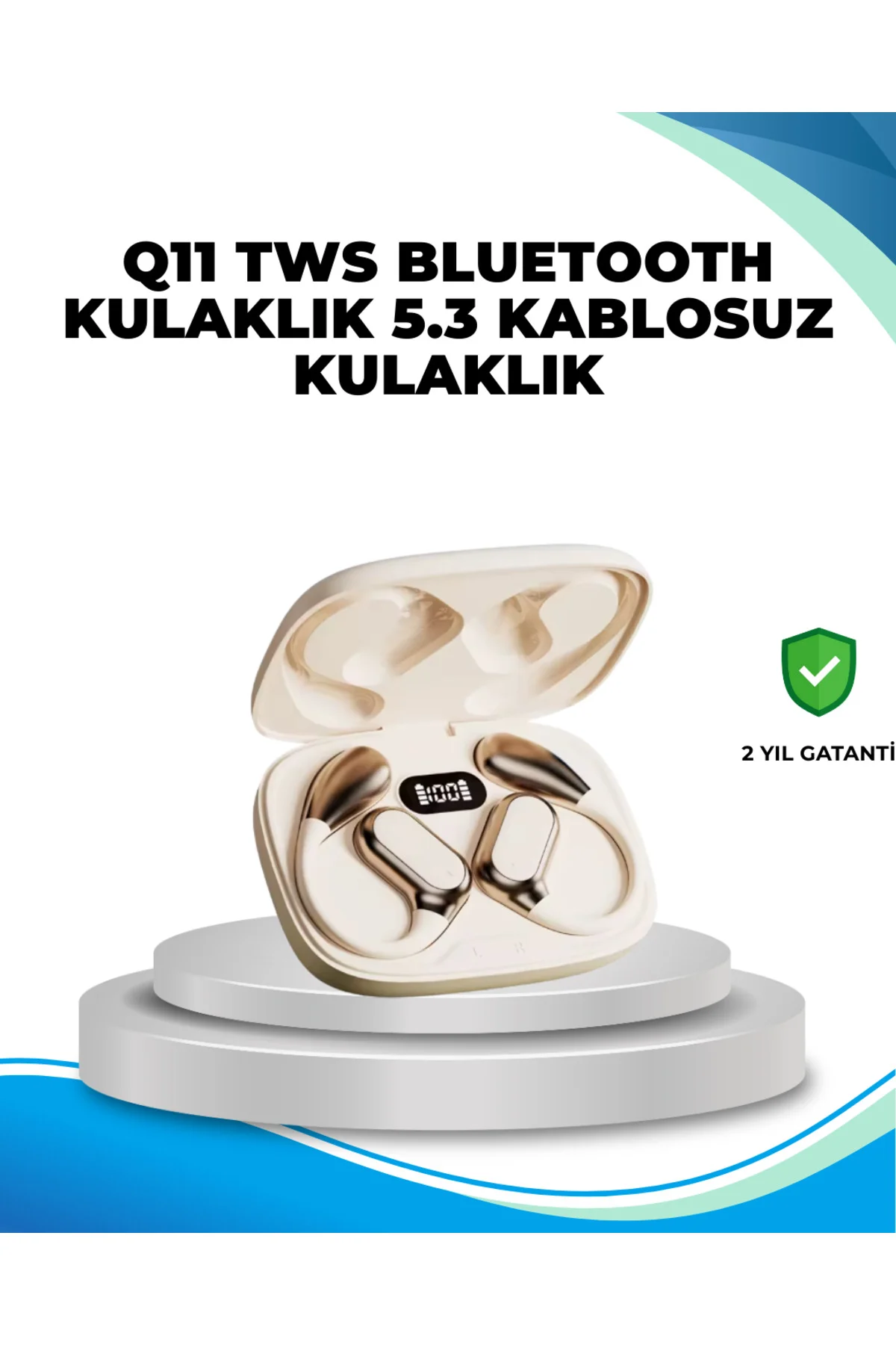 Bluetooth 5.4 Çeviri Kulaklığı LED Ekranlı