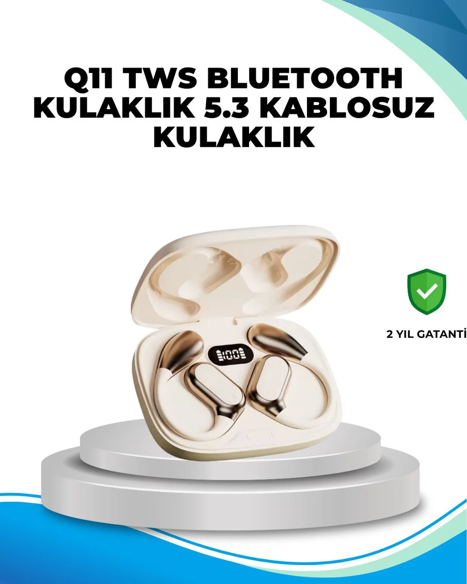 Bluetooth 5.4 Çeviri Kulaklığı - LED Ekranlı, 4 Saat Pil Ömrü, Hızlı Şarj