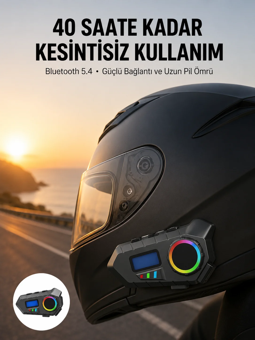 Bluetooth 5.4 Kablosuz Hoparlör IP65 Su Geçirmez ve 40 Saat Uzun Pil Ömürlü Bluetooth 5.4 Kablosuz Hoparlör IP65 Su Geçirmez ve 40 Saat Uzun Pil Ömürlü
