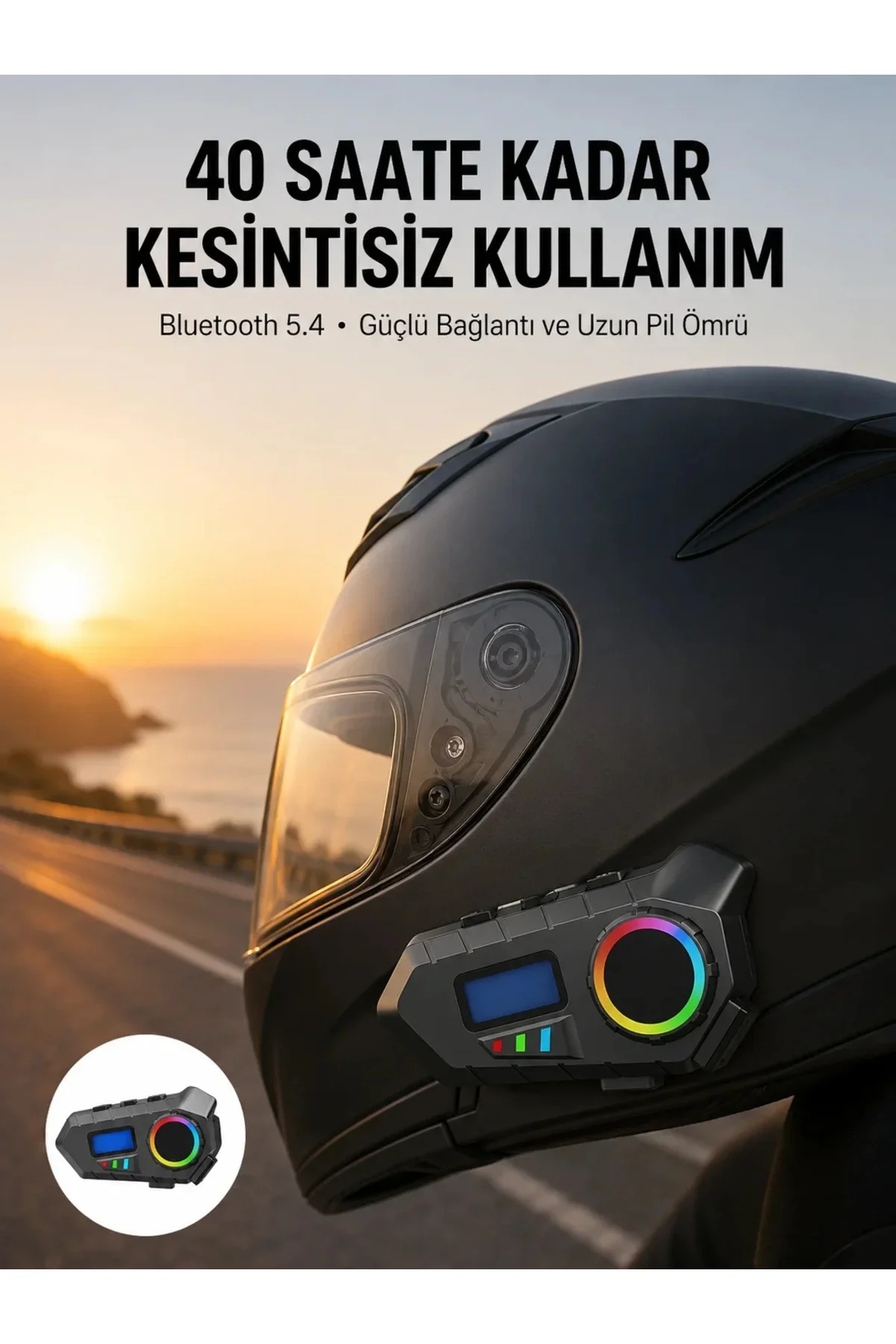 Bluetooth 5.4 Kablosuz Hoparlör IP65 Su Geçirmez ve 40 Saat Uzun Pil Ömürlü Bluetooth 5.4 Kablosuz Hoparlör IP65 Su Geçirmez ve 40 Saat Uzun Pil Ömürlü