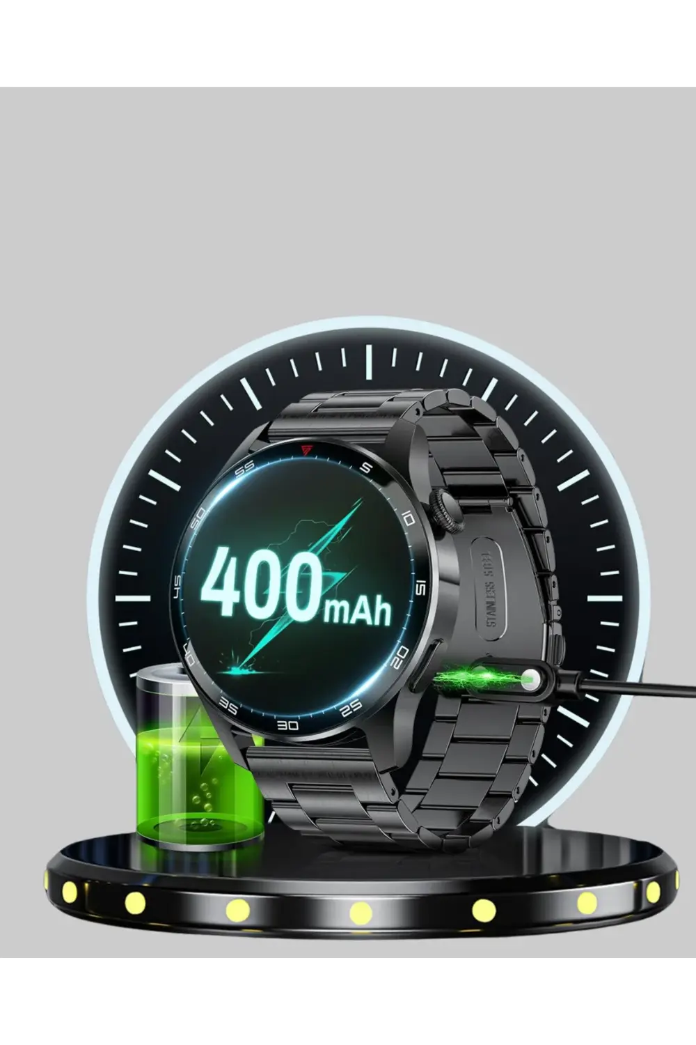 Bluetooth Akıllı Saat – Nabız, Adım Sayar, Uyku Takibi ve Spor Mo