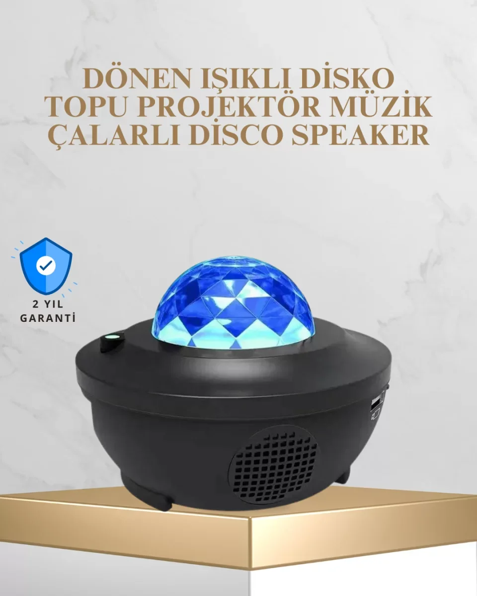 Bluetooth &amp; USB Müzik Çalar Gece Lambası – 50 m² Kapsama, Uzaktan Kumanda - Lisinya Fiyatı, Yorumları ve Özellikleri