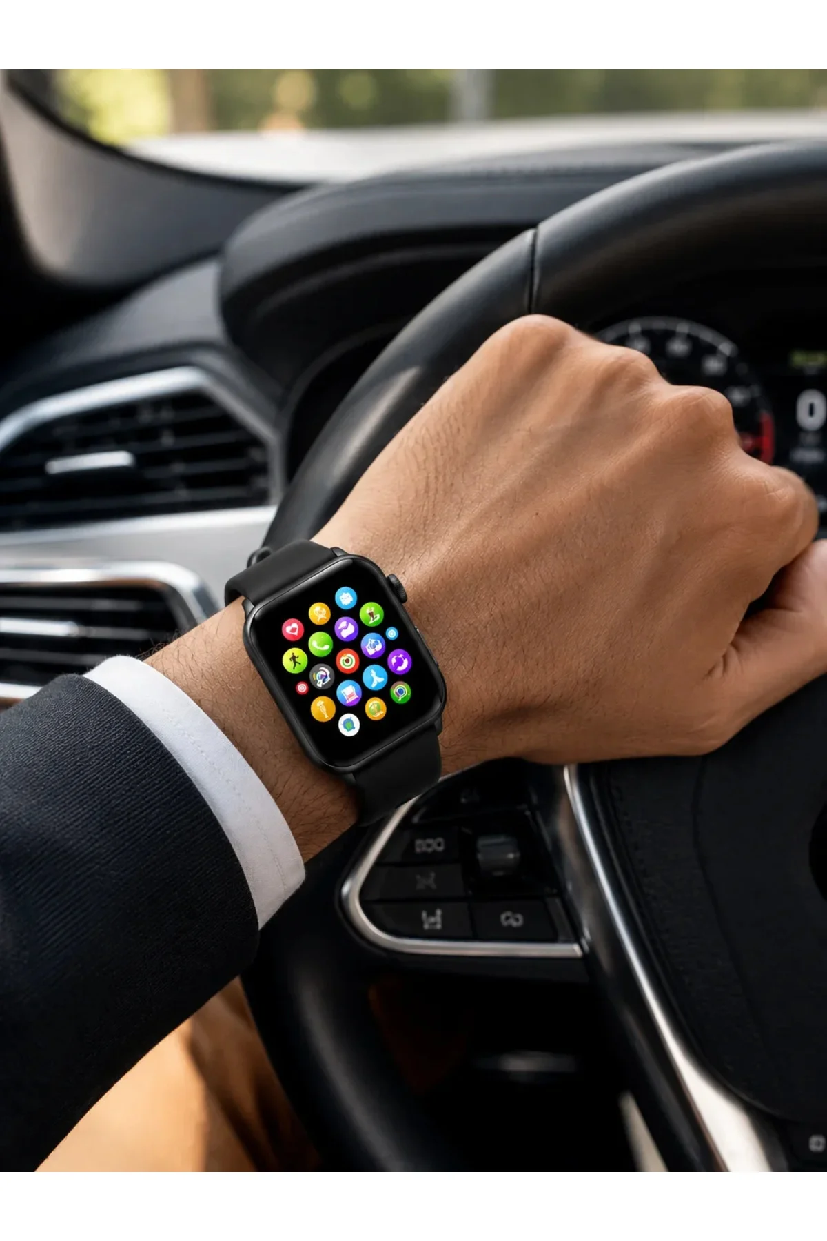 Bluetooth Arama, Akıllı Bildirimler ve Günlük Sağlık Takibi Sunan Şık Tasarımlı Akıllı Saat Bluetooth Arama, Akıllı Bildirimler ve Günlük Sağlık Takibi Sunan Şık Tasarımlı Akıllı Saat