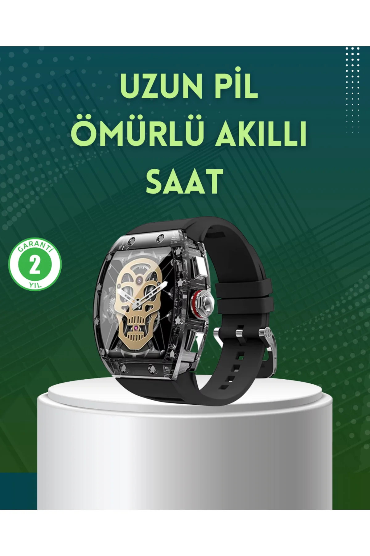 Bluetooth Arama Destekli Akıllı Saat Çok Fonksiyonlu