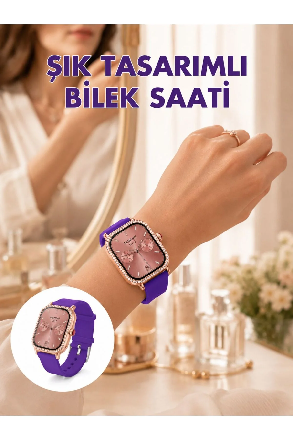 Bluetooth Arama Destekli Çok Fonksiyonlu Akıllı Saat Bluetooth Arama Destekli Çok Fonksiyonlu Akıllı Saat