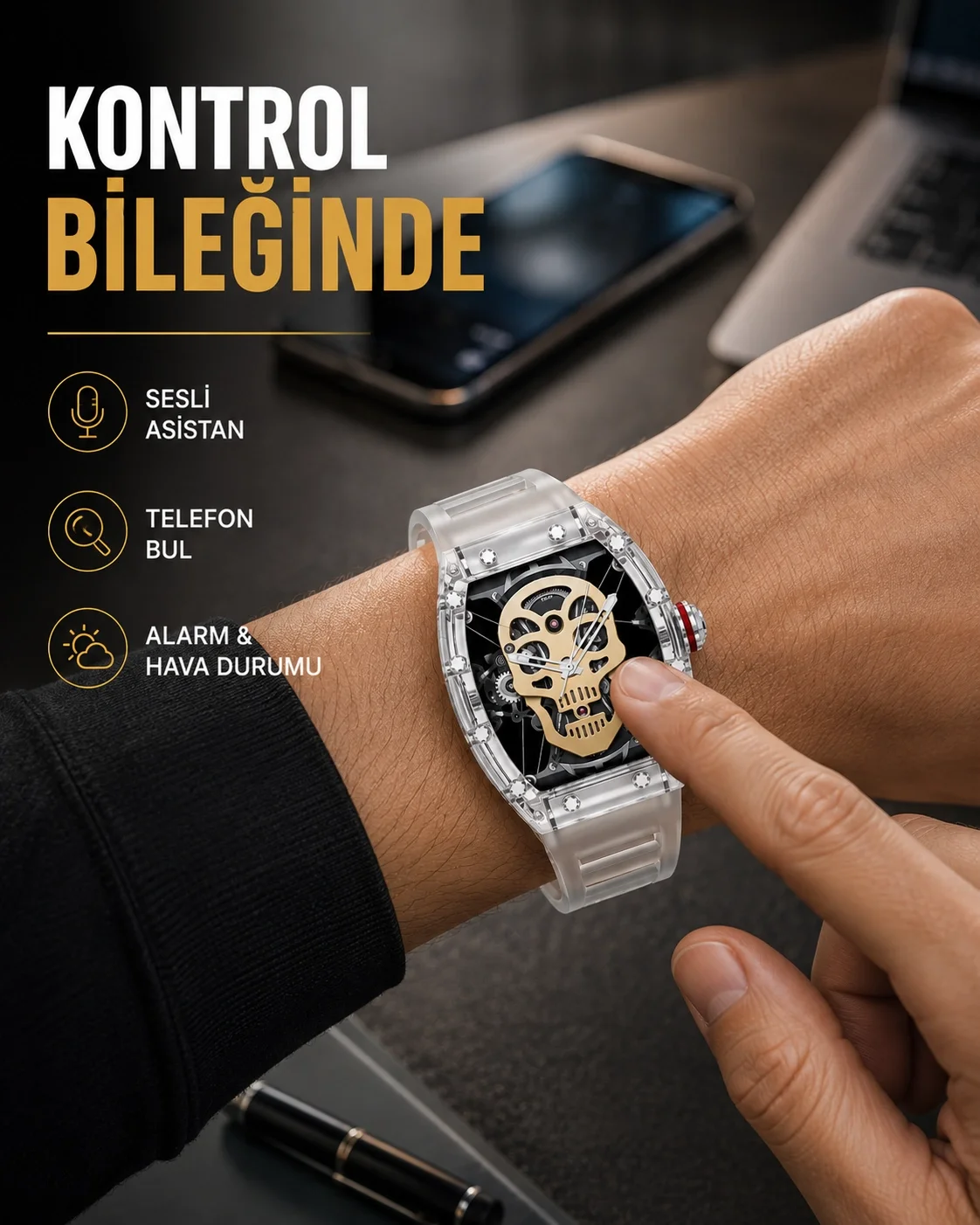 Bluetooth Arama Özellikli Akıllı Saat Çok Fonksiyonlu Yeni Nesil Fiyatı, Yorumları ve Özellikleri