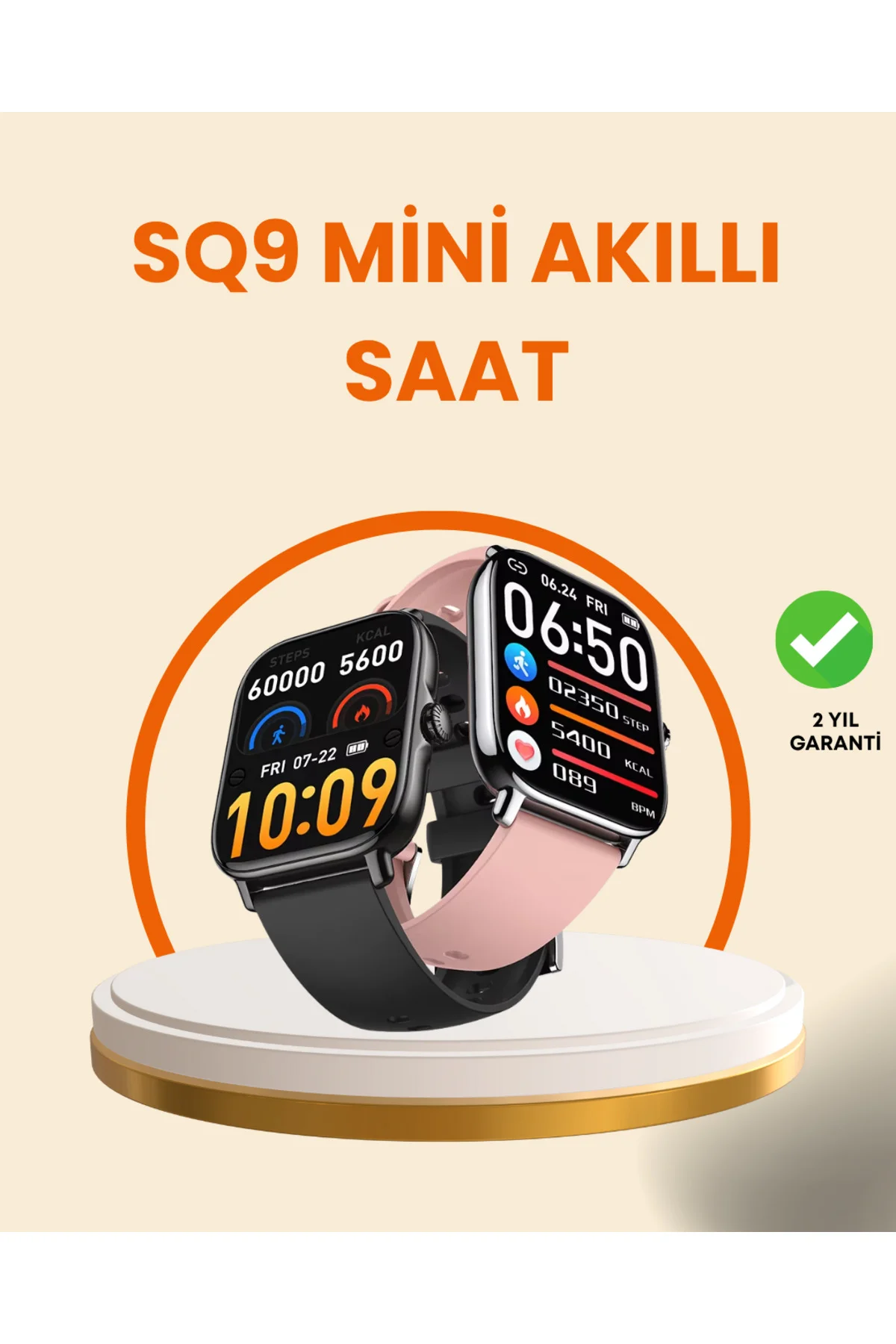 Bluetooth Aramalı Akıllı Saat Ios Android Uyumlu