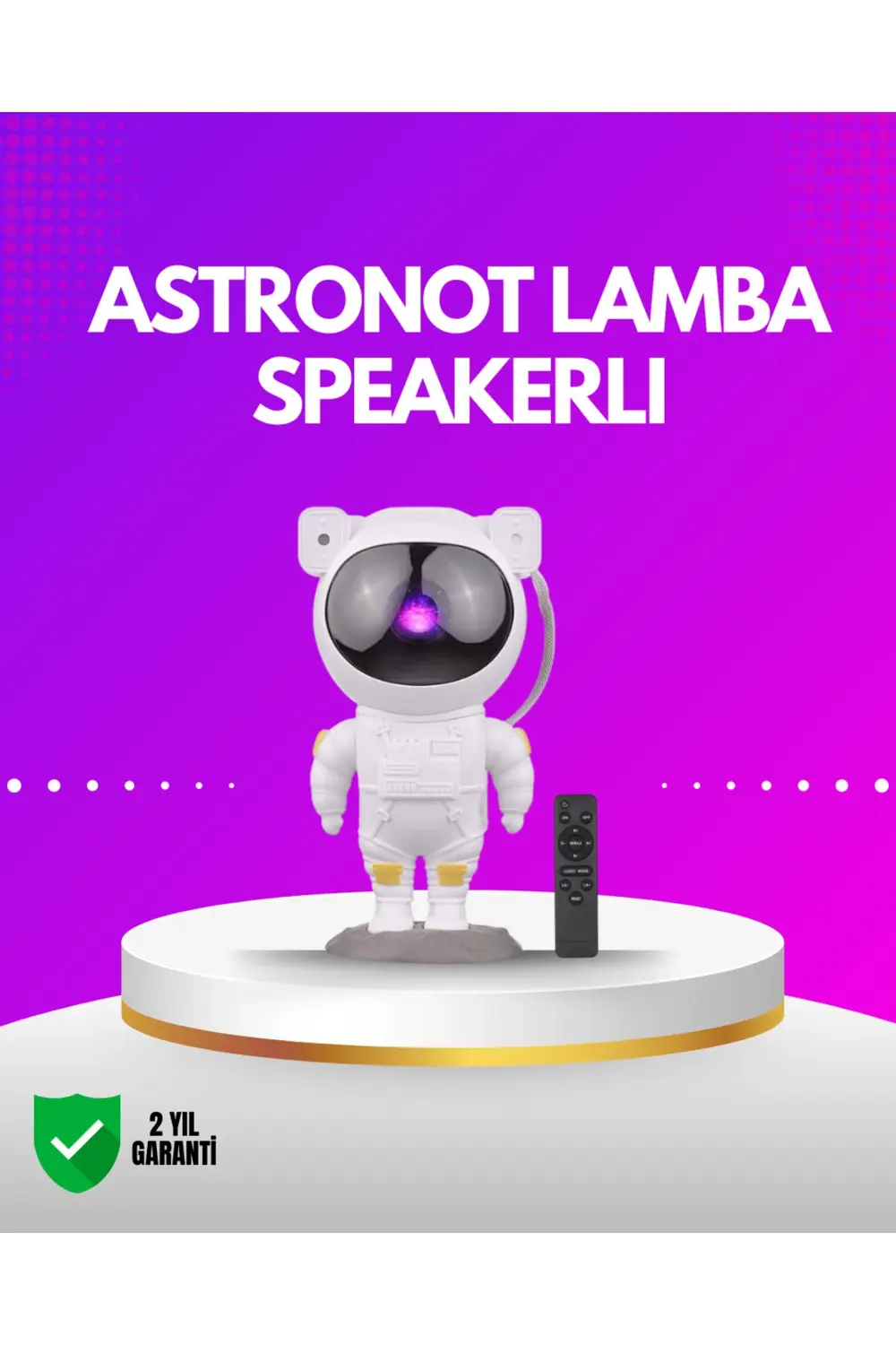 Bluetooth Bağlantılı Sesli Projeksiyon Cihazı