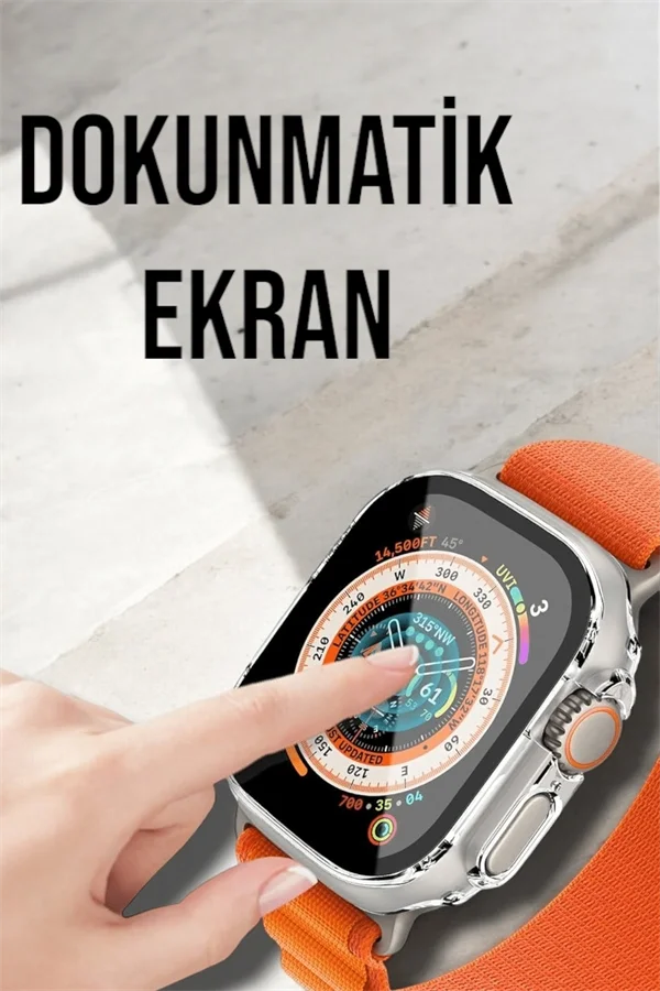 Bluetooth Bağlantılı 49MM Dokunmatik Akıllı Saat Sağlık ve Spor Takip Özellikli Fiyatı, Yorumları ve Özellikleri