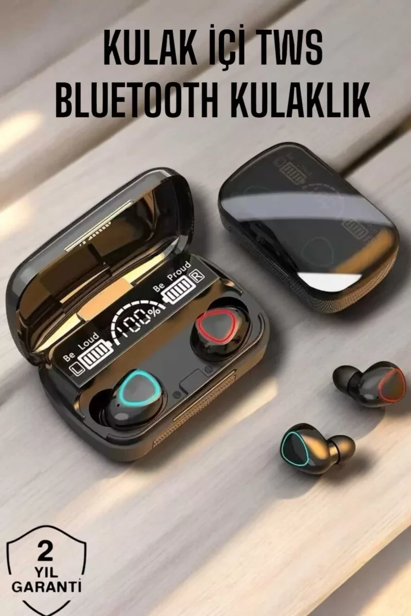 Bluetooth Bağlantılı Suya Dayanıklı, Uzun Pil Ömürlü Kablosuz Kulaklık - Lisinya