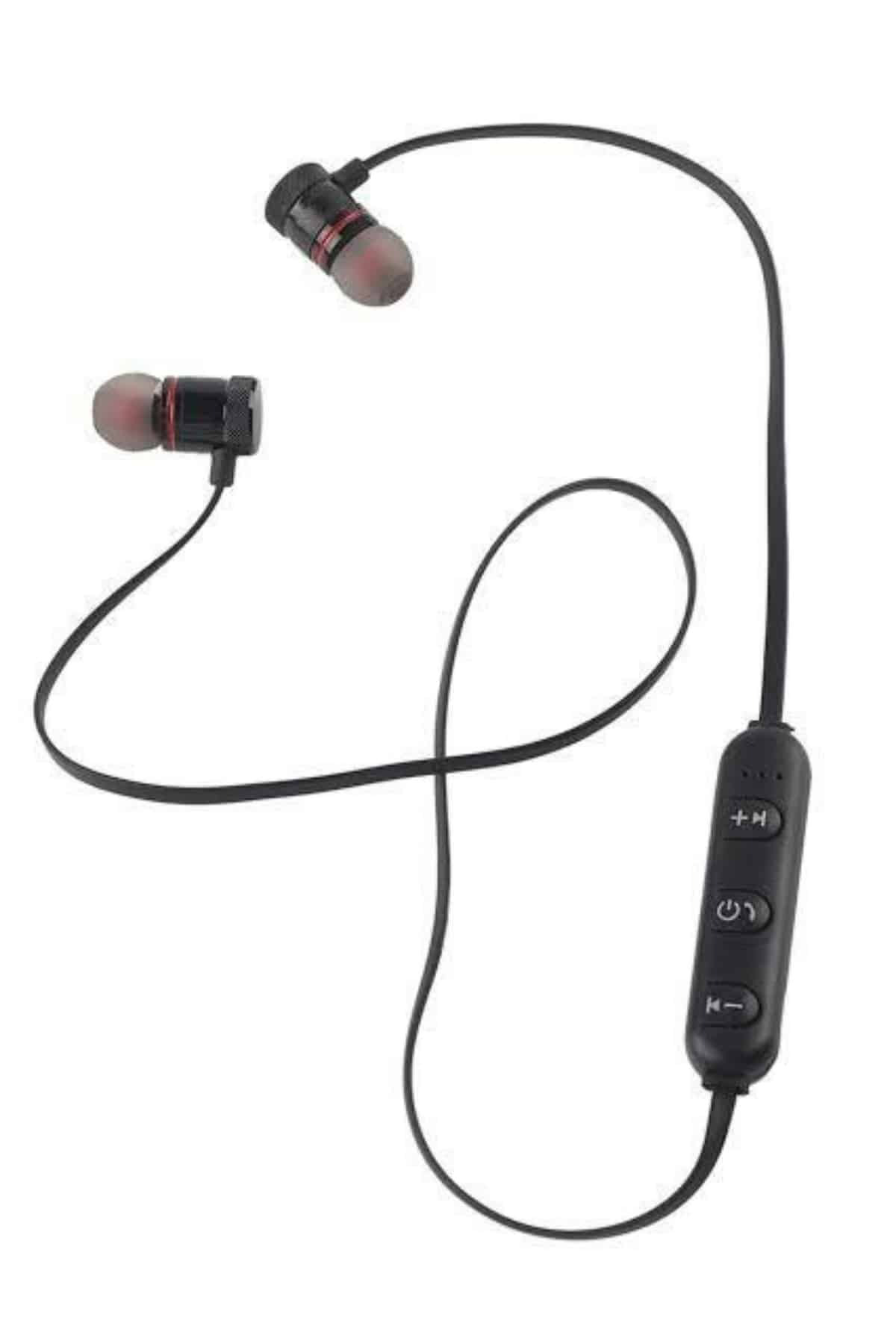 Bluetooth Bağlantılı Kablolu Mıknatıslı Sport Kulaklık - Lisinya