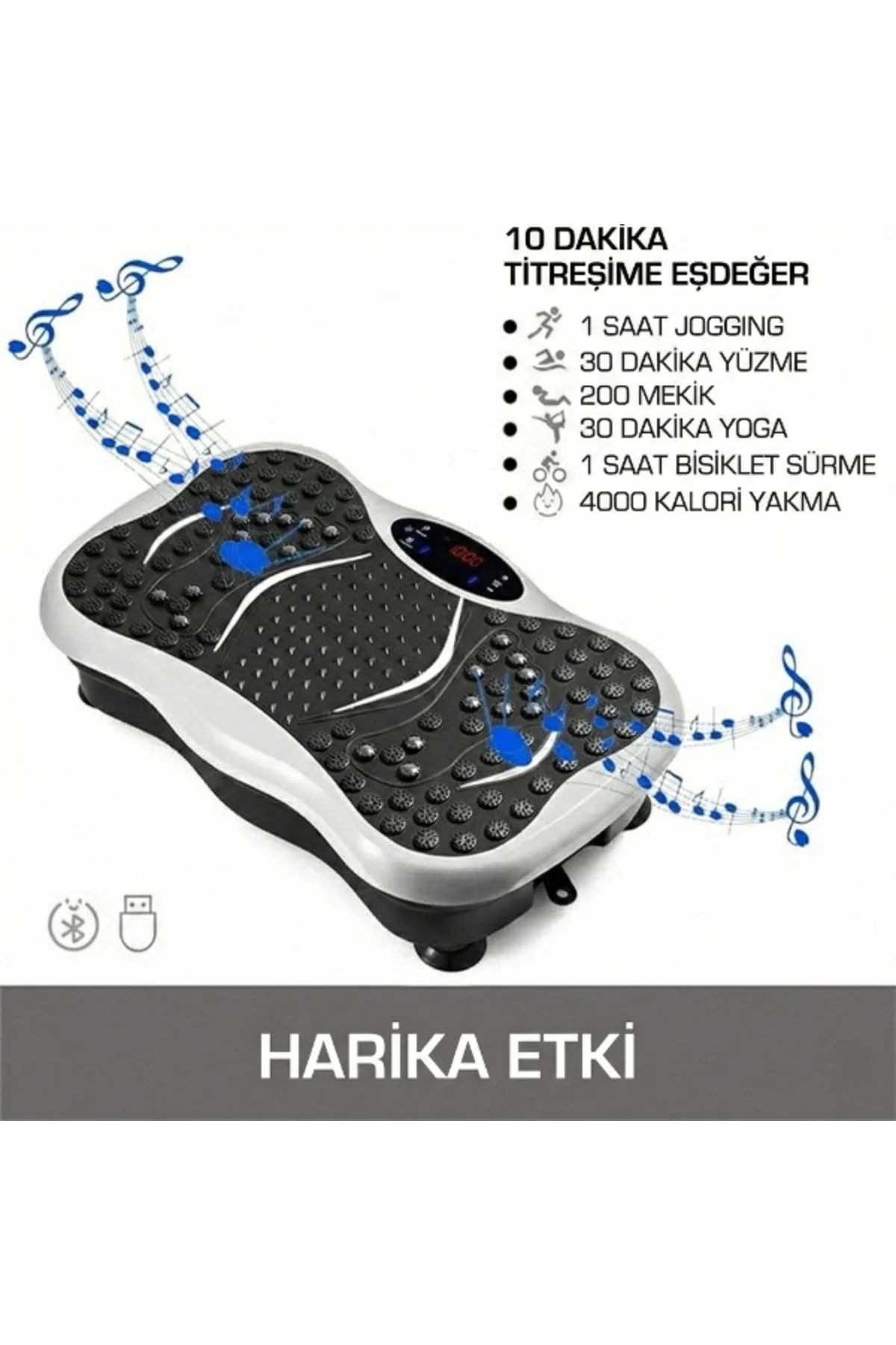 Bluetooth Bağlantılı Titreşimli Egzersiz Aleti