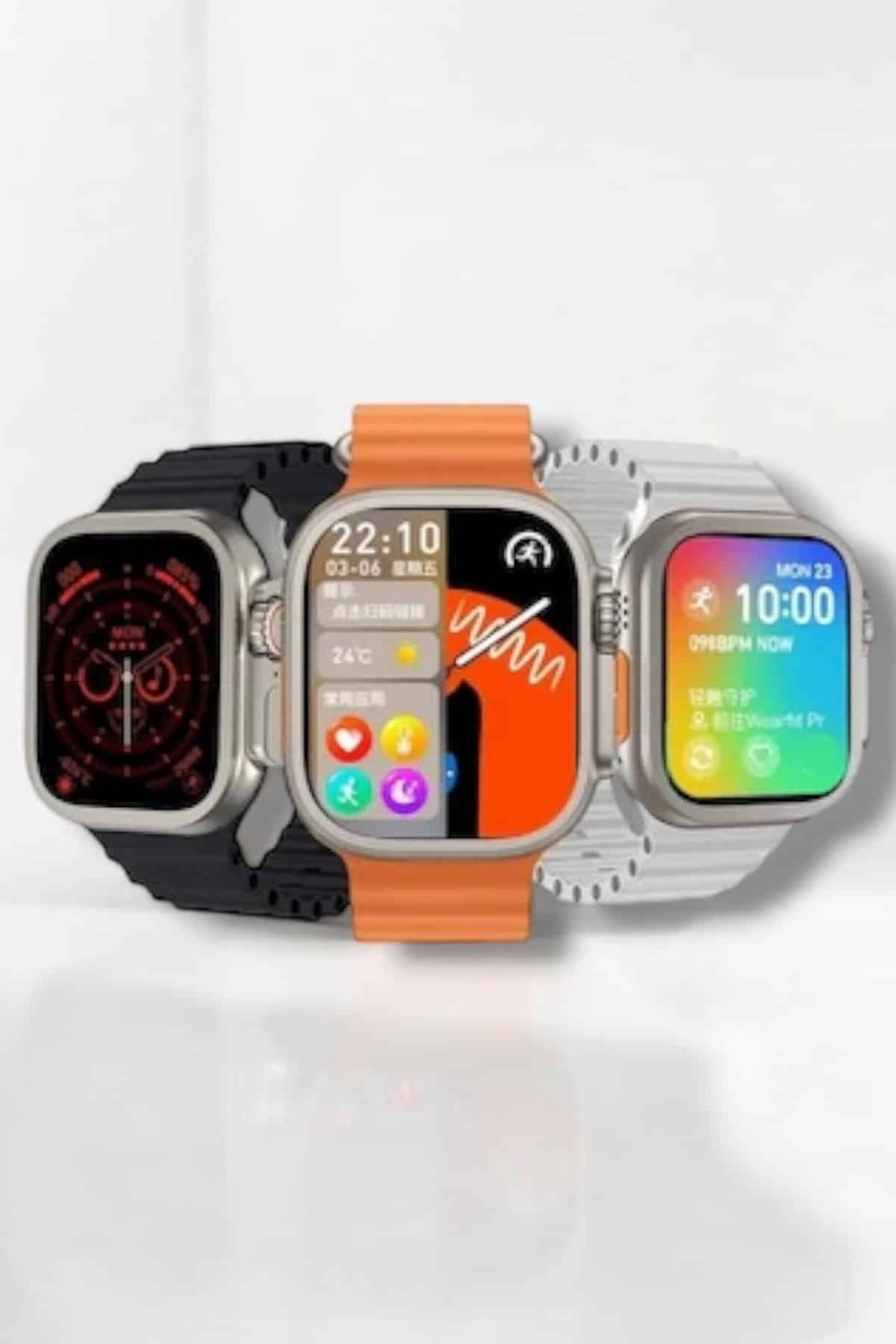 Bluetooth Bağlantılı Nabız, Kan Basıncı, Oksijen Ölçer Akıllı Saa