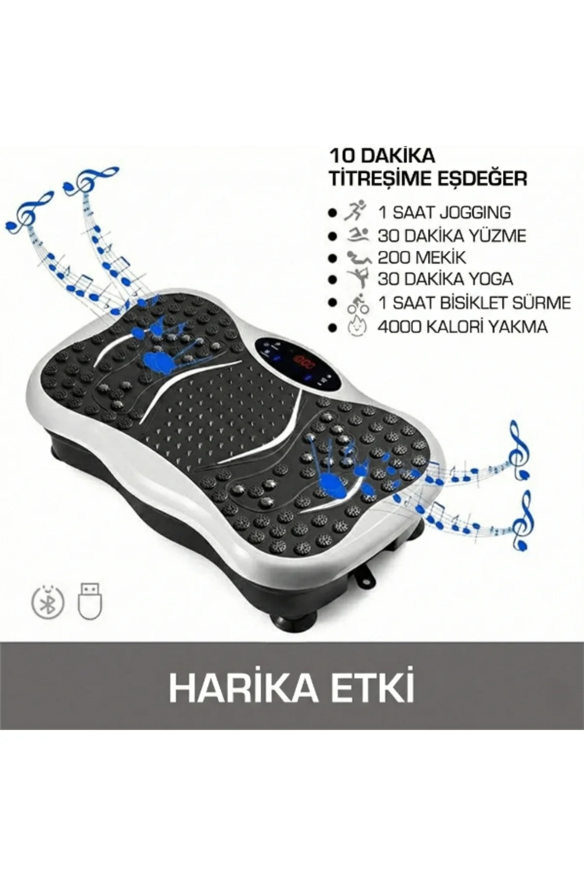 Bluetooth Bağlantılı Titreşimli Egzersiz Aleti