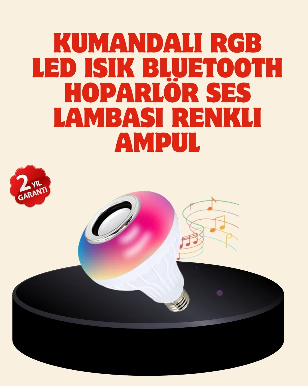 Bluetooth Bağlantılı RGB LED Ampul – Şık ve Fonksiyonel Fiyatı, Yorumları ve Özellikleri