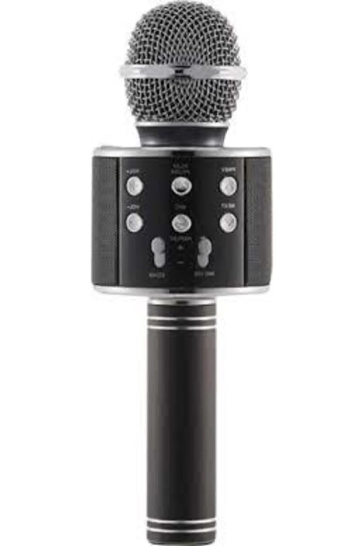 Bluetooth bağlantılı siyah karaoke mikrofon 2 yıl garantili - Elektronik - Müzik Sistemleri