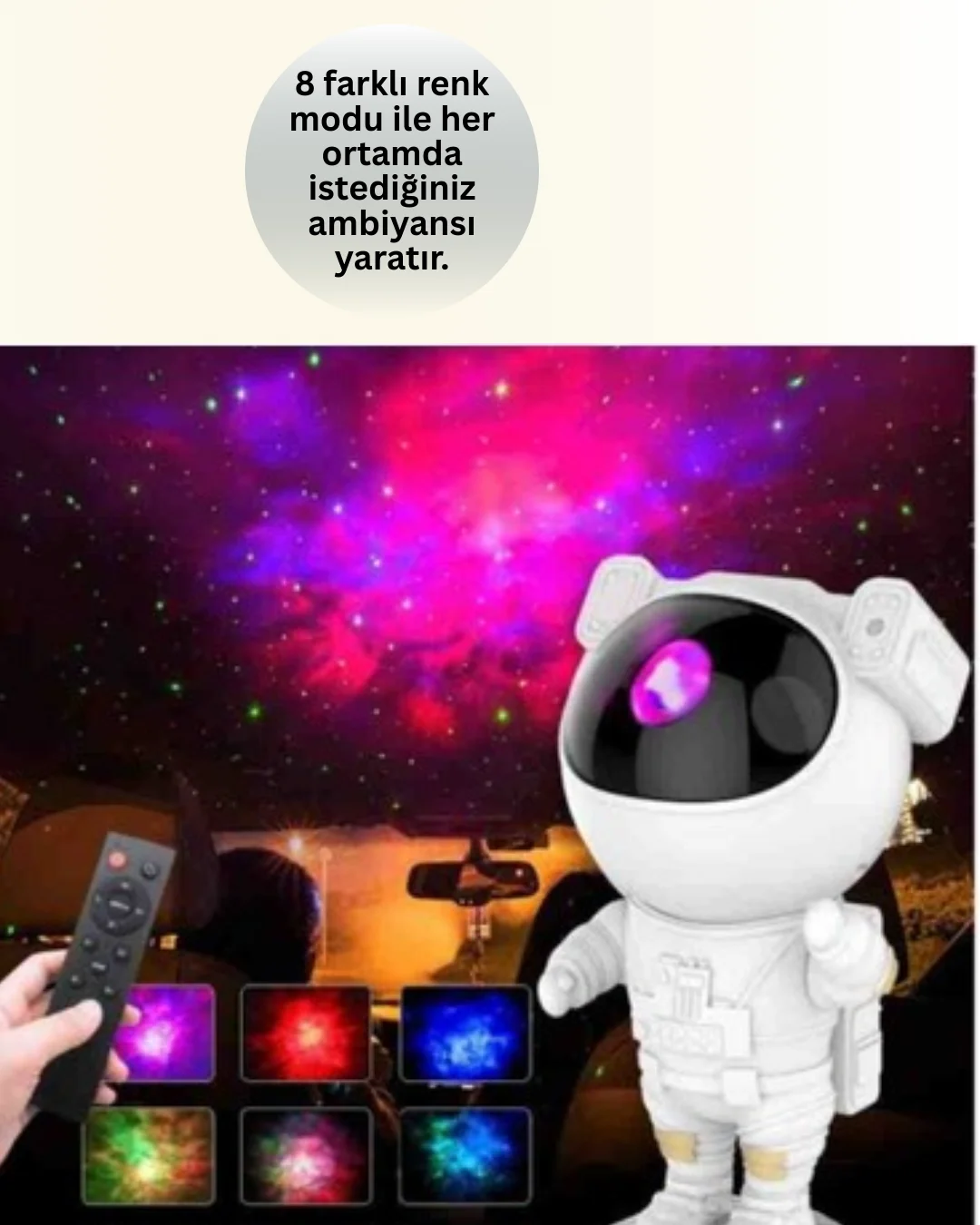Bluetooth Bağlantılı  Sesli Projeksiyon Cihazı
