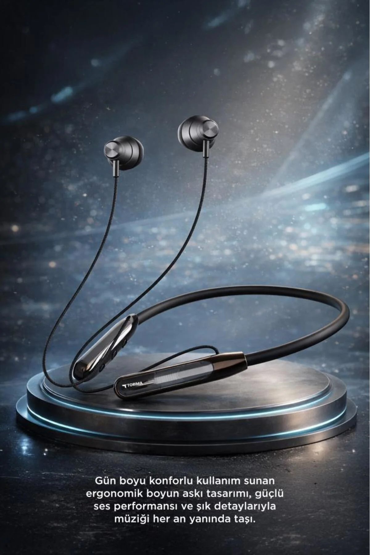 Bluetooth Boyun Askılı Kulaklık Wireless Neckband V5.4 Extra Bass