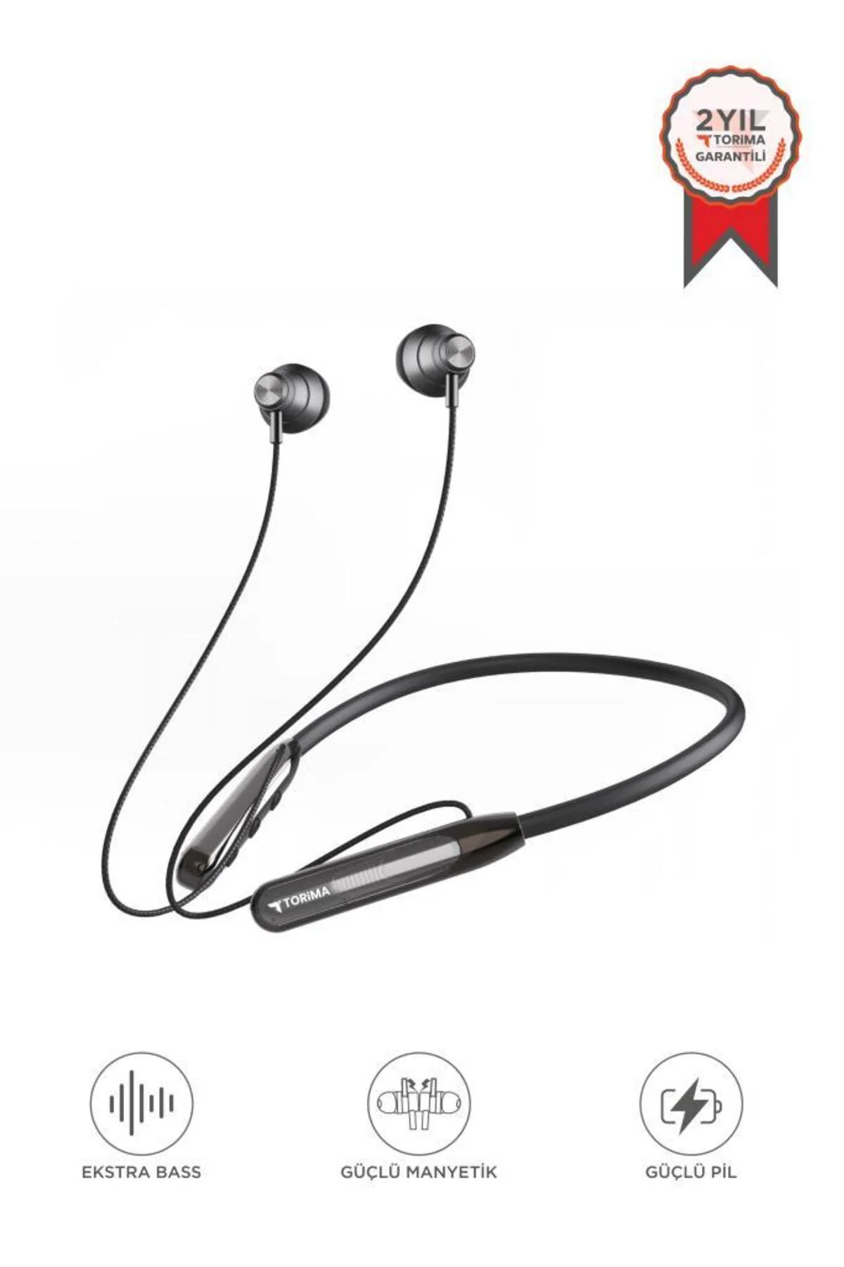 Bluetooth Boyun Askılı Kulaklık Wireless Neckband V5.4 Extra Bass