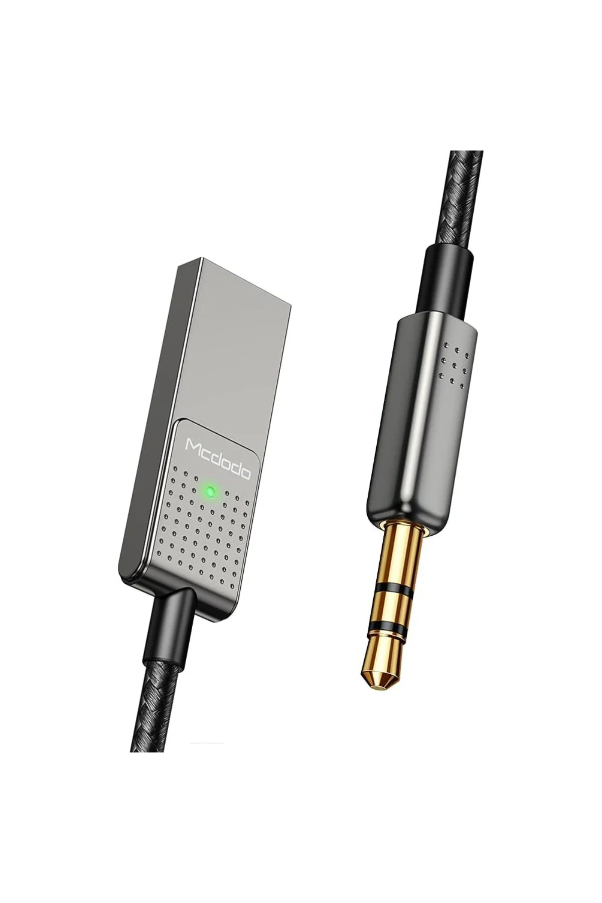 Bluetooth Car Receiver Aux, Gri