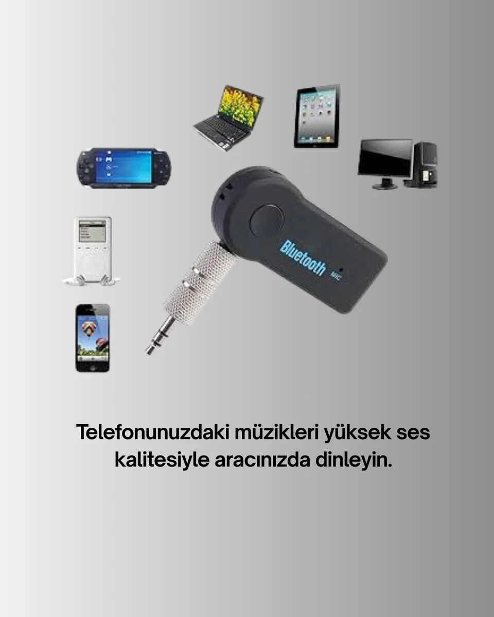 Bluetooth Destekli AUX Müzik ve Konuşma Cihazı Fiyatı, Yorumları ve Özellikleri