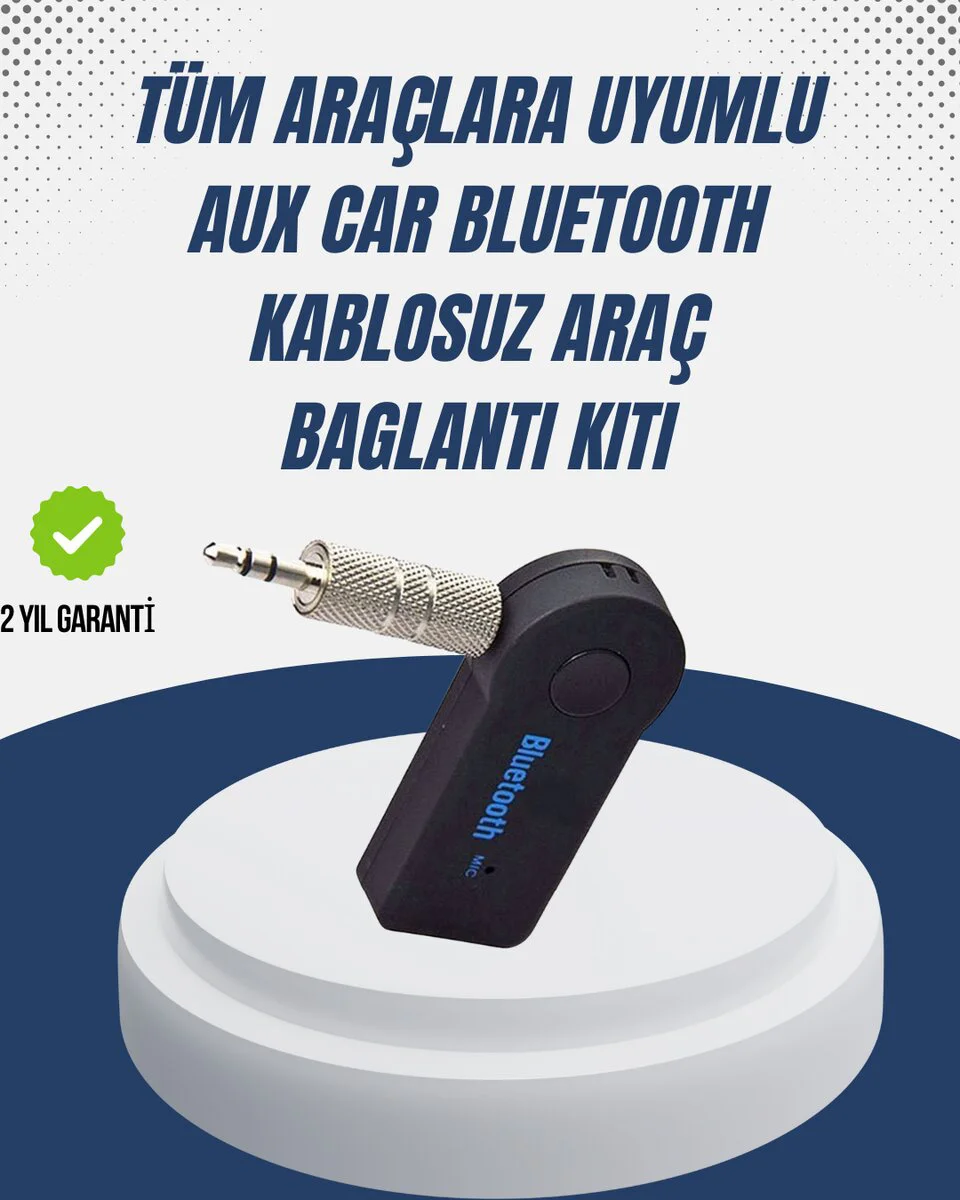 Bluetooth Destekli AUX Müzik ve Konuşma Cihazı Fiyatı, Yorumları ve Özellikleri