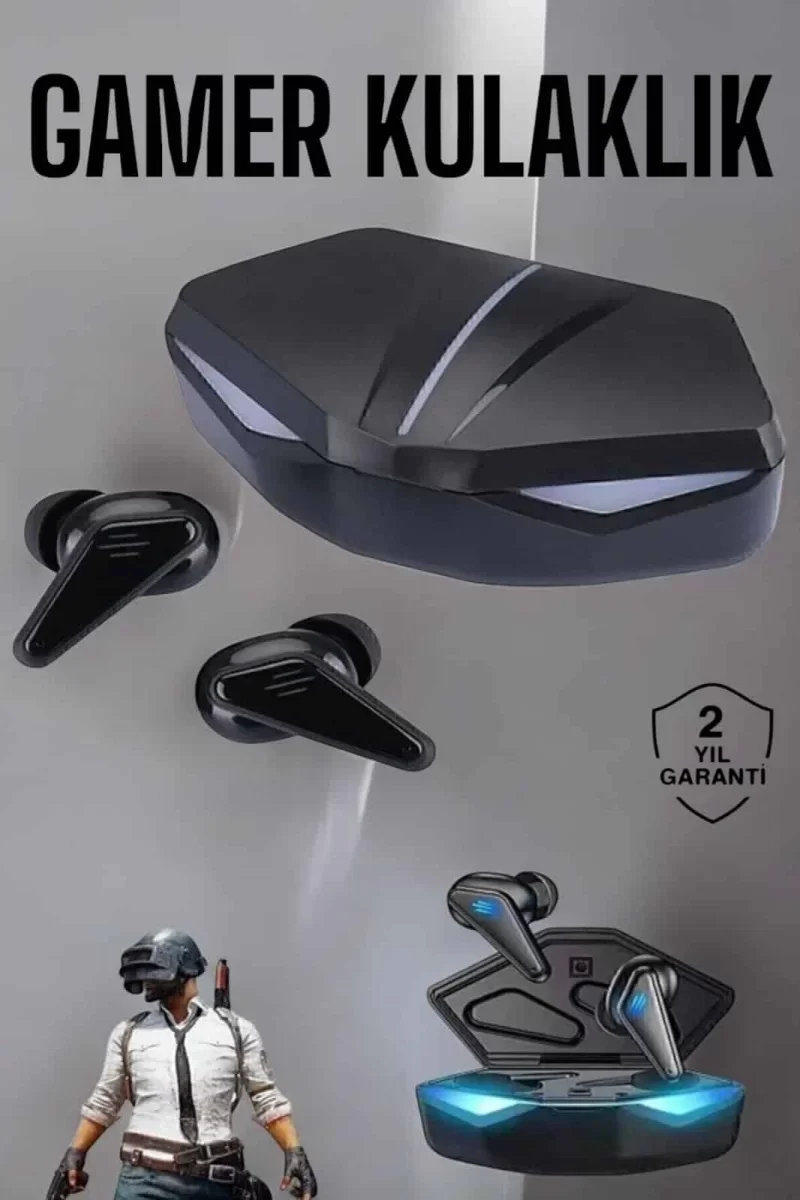 Bluetooth Gamer Oyuncu Kulaklığı ANC Özelliği Yüksek Ses Kaliteli - Lisinya