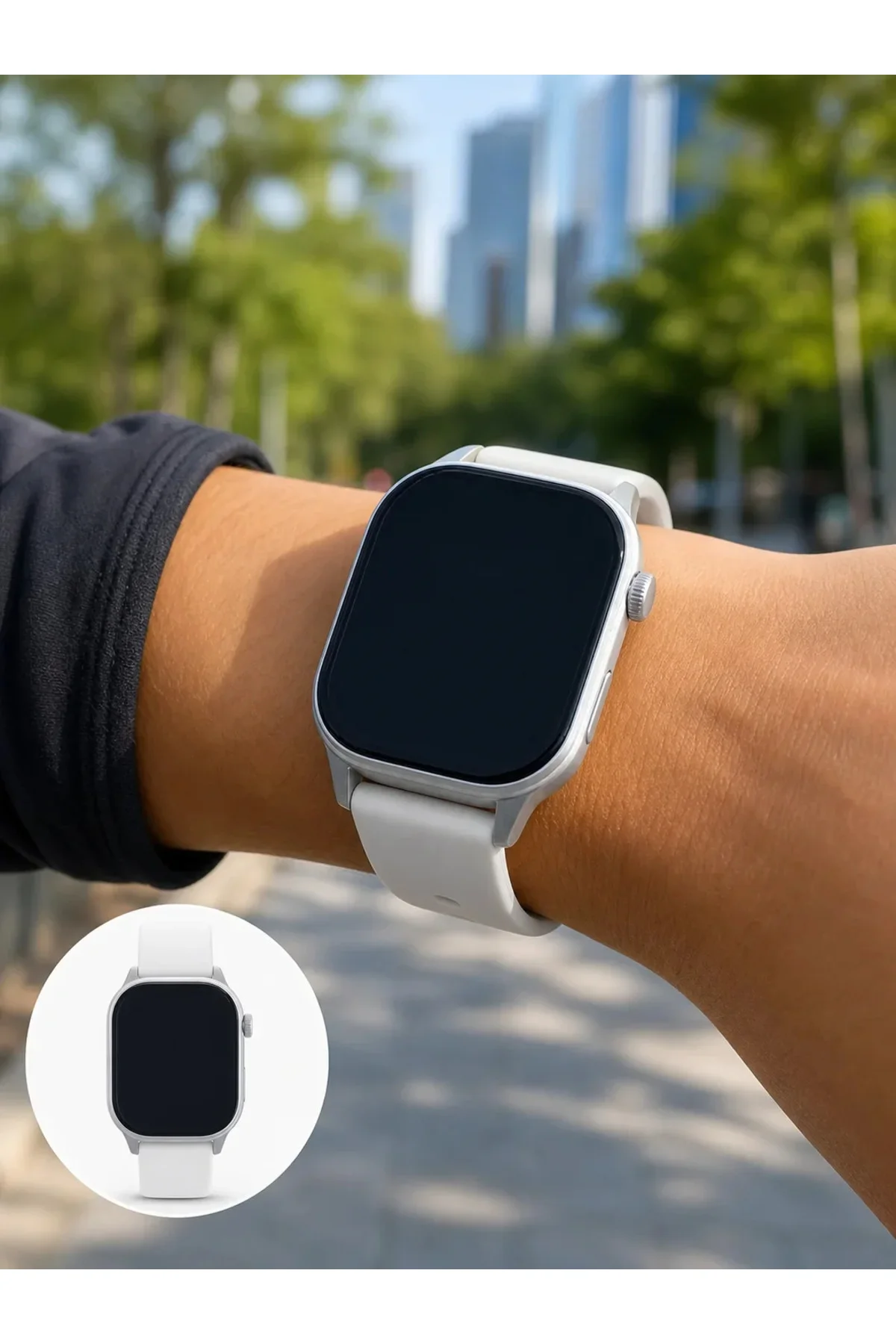 Bluetooth Görüşmeli Dokunmatik Akıllı Saat 3 Farklı Kordon Seçeneği Bluetooth Görüşmeli Dokunmatik Akıllı Saat 3 Farklı Kordon Seçeneği