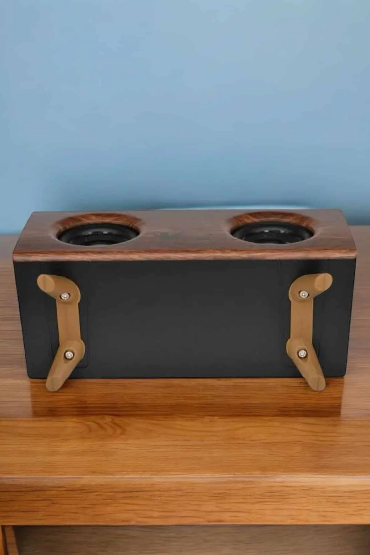 Bluetooth Hoparlör Ahşap Klasik Retro Gramofon Bluetooth Müzik Ku