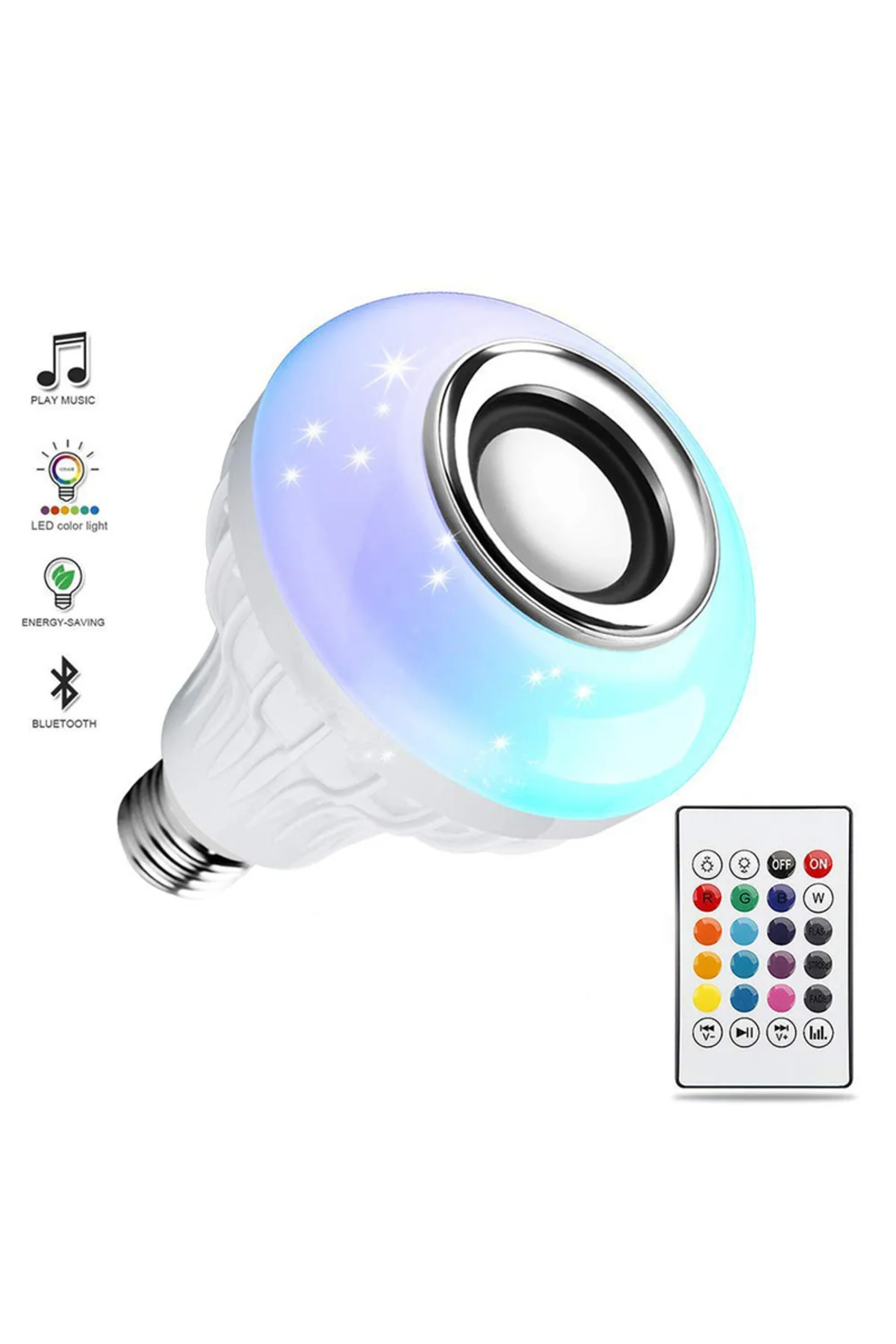 Bluetooth Hoparlör Akıllı Led Ampul Lamba GO50604532290 Bluetooth Hoparlör Akıllı Led Ampul Lamba GO50604532290