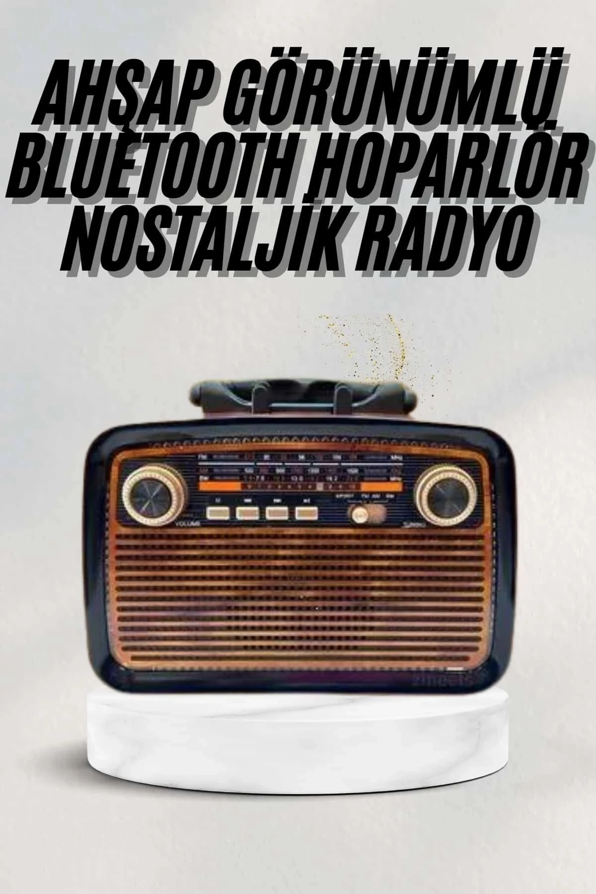 Bluetooth Hoparlör Ahşap Renk Vintage Işıklı Nostaljik Radyo Fm Ahşap Görünümlü Bluetooth Hoparlör Ahşap Renk Vintage Işıklı Nostaljik Radyo Fm Ahşap Görünümlü
