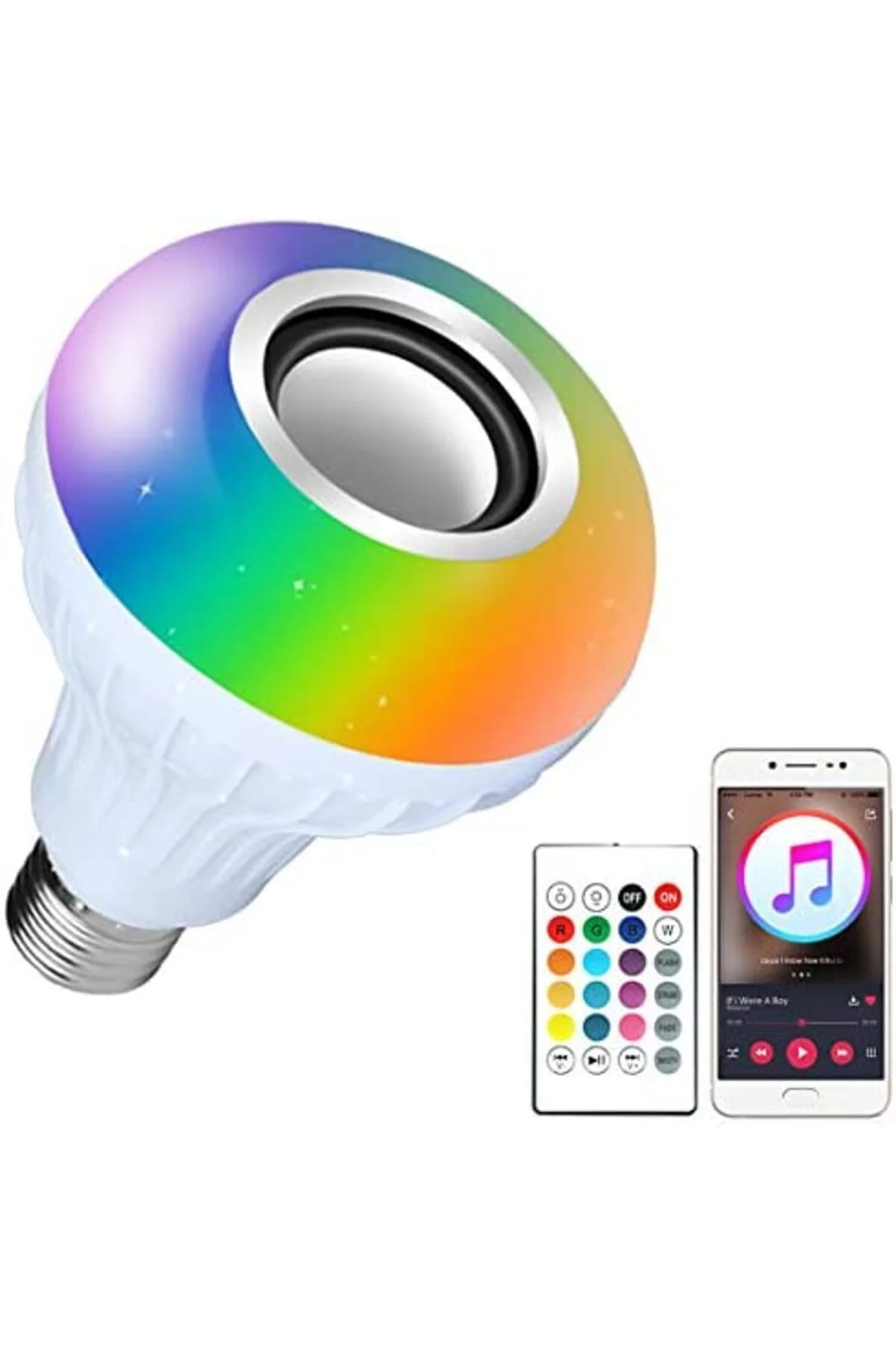 Bluetooth Hoparlör Akıllı Led Ampul Lamba GO50604532290 Bluetooth Hoparlör Akıllı Led Ampul Lamba GO50604532290