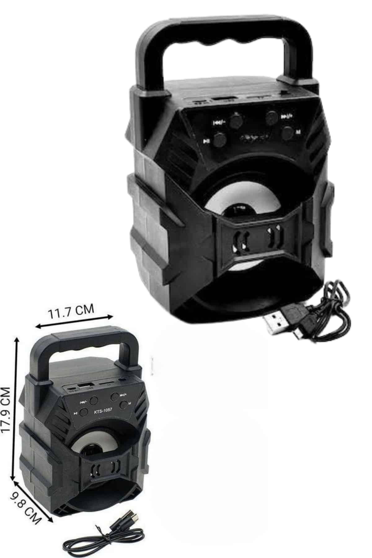 Bluetooth Hoparlör Android ve İOS Uyumlu Ses Bombası USB Girişli