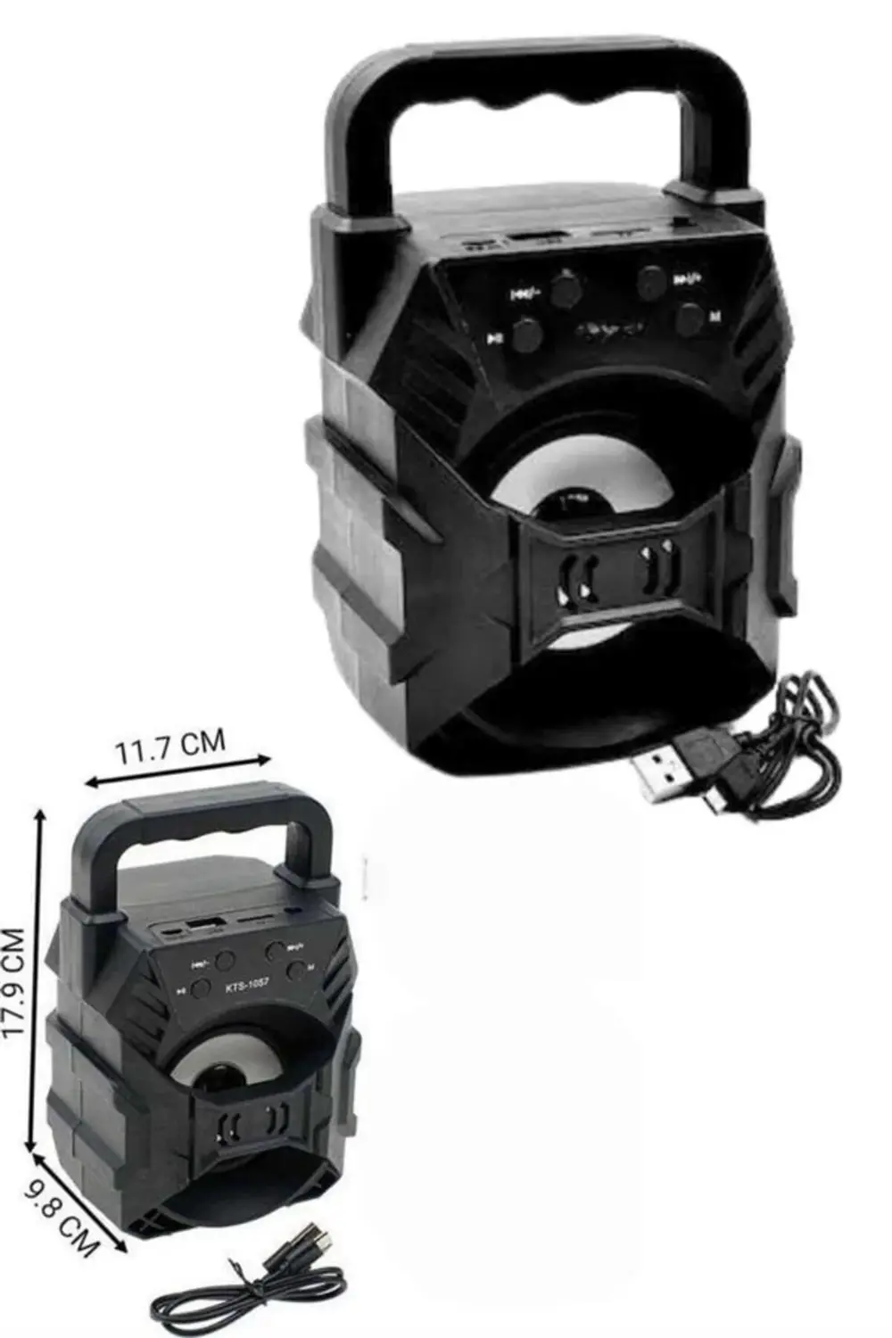 Bluetooth Hoparlör Android ve İOS Uyumlu Ses Bombası USB Girişli