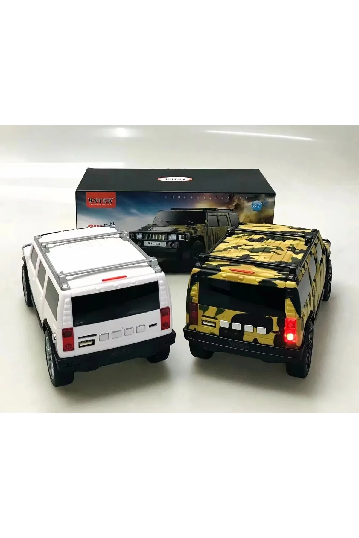 Bluetooth hoparlör beyaz renk 8 watt TWS müzik çalar FM radyo SD kart USB 5 saat dinleme