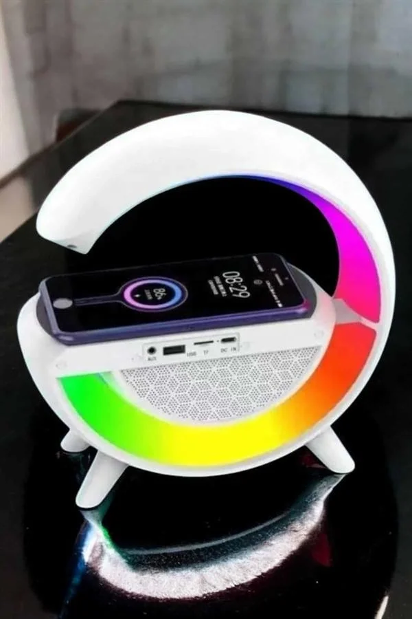 Bluetooth Hoparlör Dijital Göstergeli Wireless Şarj RGB Işıklı Fiyatı, Yorumları ve Özellikleri