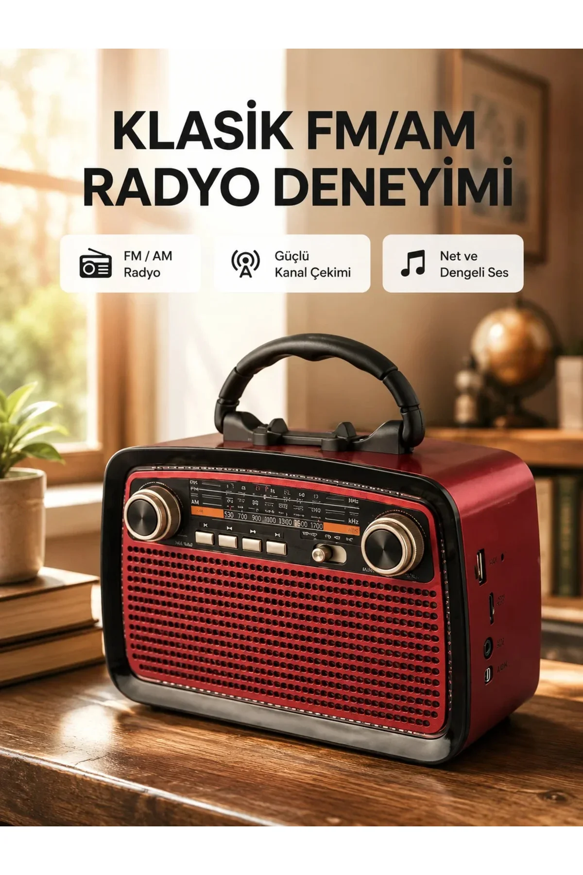 Bluetooth Hoparlör – Kablosuz Bağlantı, Geniş Ses Alanı, Radyo Destekli, Hafif ve Taşınabilir Bluetooth Hoparlör – Kablosuz Bağlantı, Geniş Ses Alanı, Radyo Destekli, Hafif ve Taşınabilir