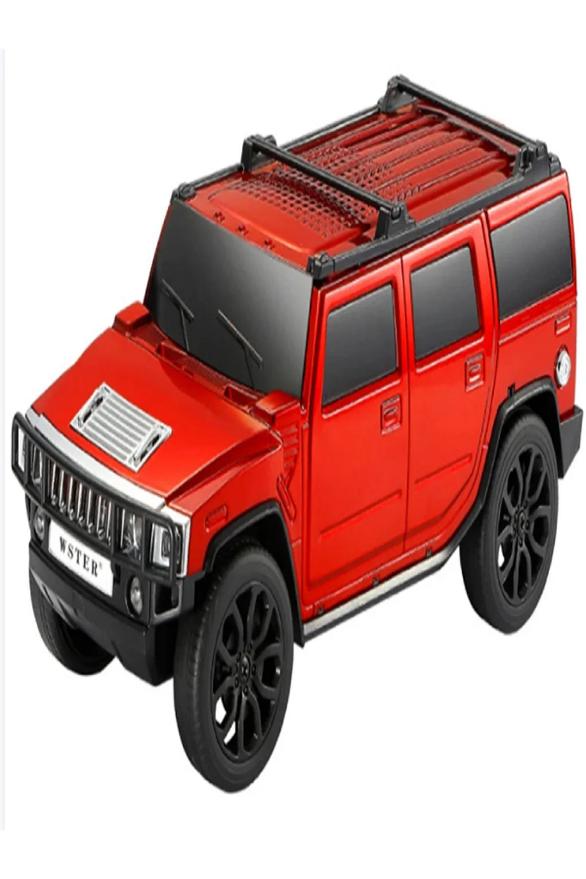 Bluetooth hoparlör kırmızı renk 8 watt TWS müzik çalar FM radyo SD kart USB 5 saat dinleme