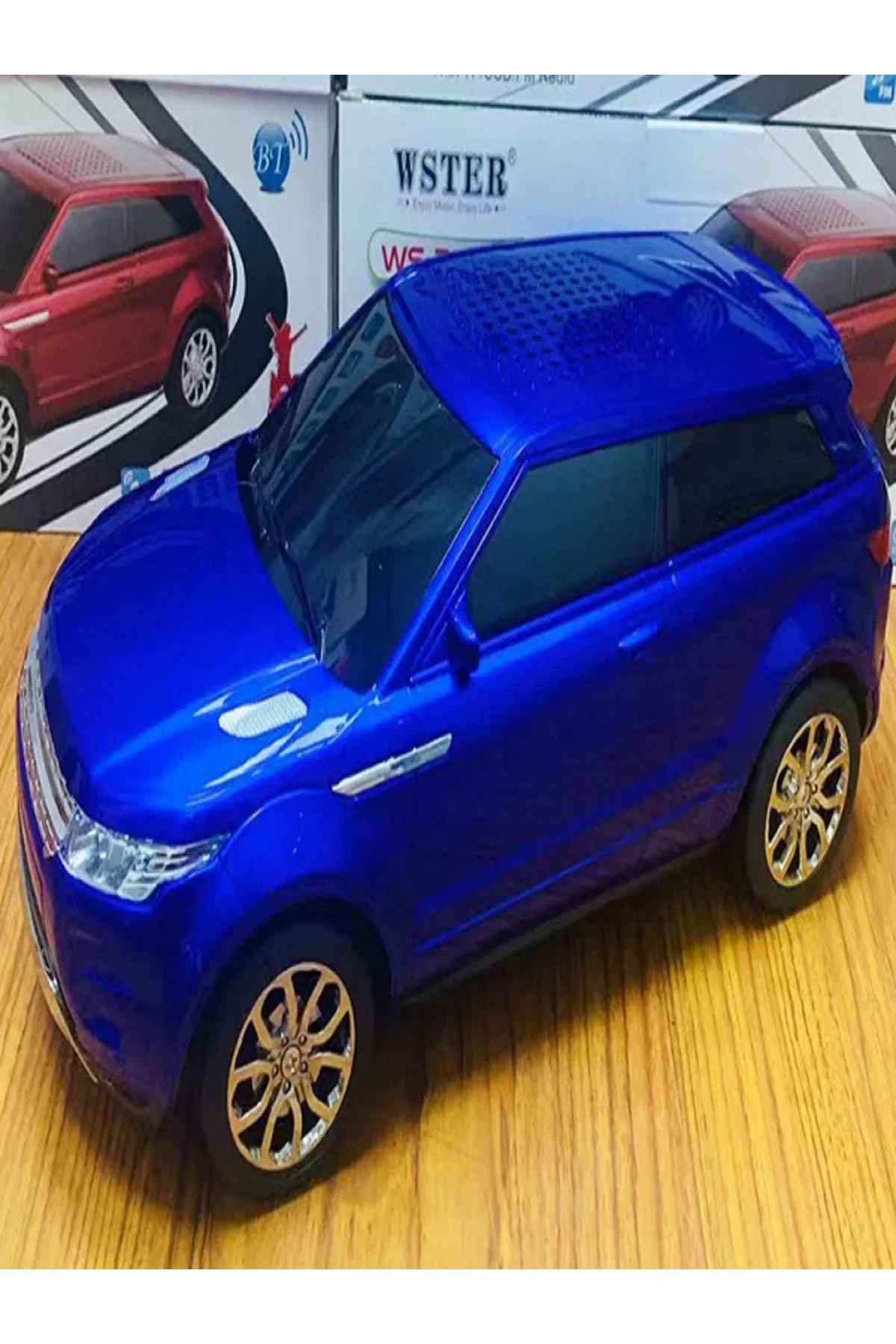 Bluetooth hoparlör lacivert renk, çoklu bağlantı, 5 saat dinleme, 2 yıl garantili