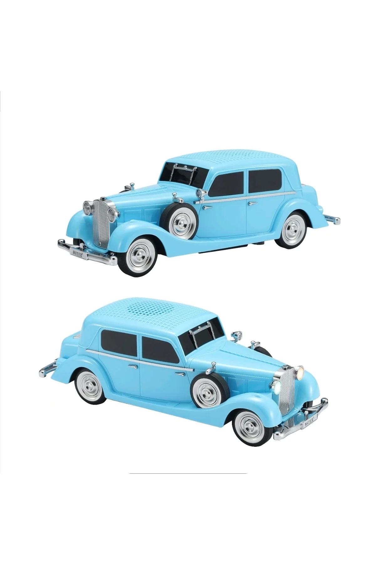 Bluetooth hoparlör mavi renk, şarjlı, FM radyo, SD kart, USB, çoklu bağlantı, 1 yıl garantili