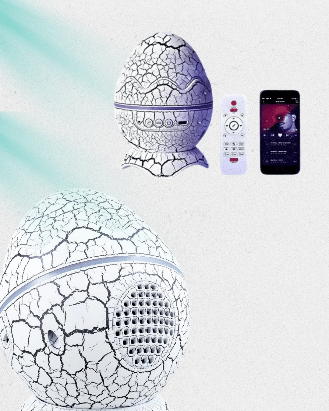 Bluetooth Hoparlör Özellikli 7 Renkli Gece Aydınlatması Yeni Nesi