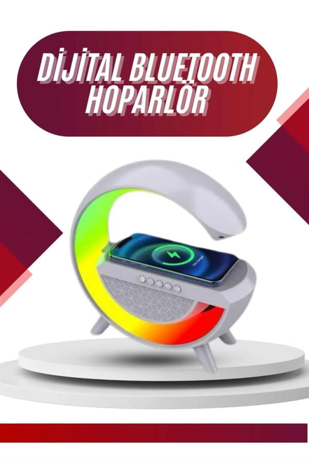 Bluetooth Hoparlör Speaker Telefon Şarj Edebilen Android Ve İos Uyumlu - Görsel 2