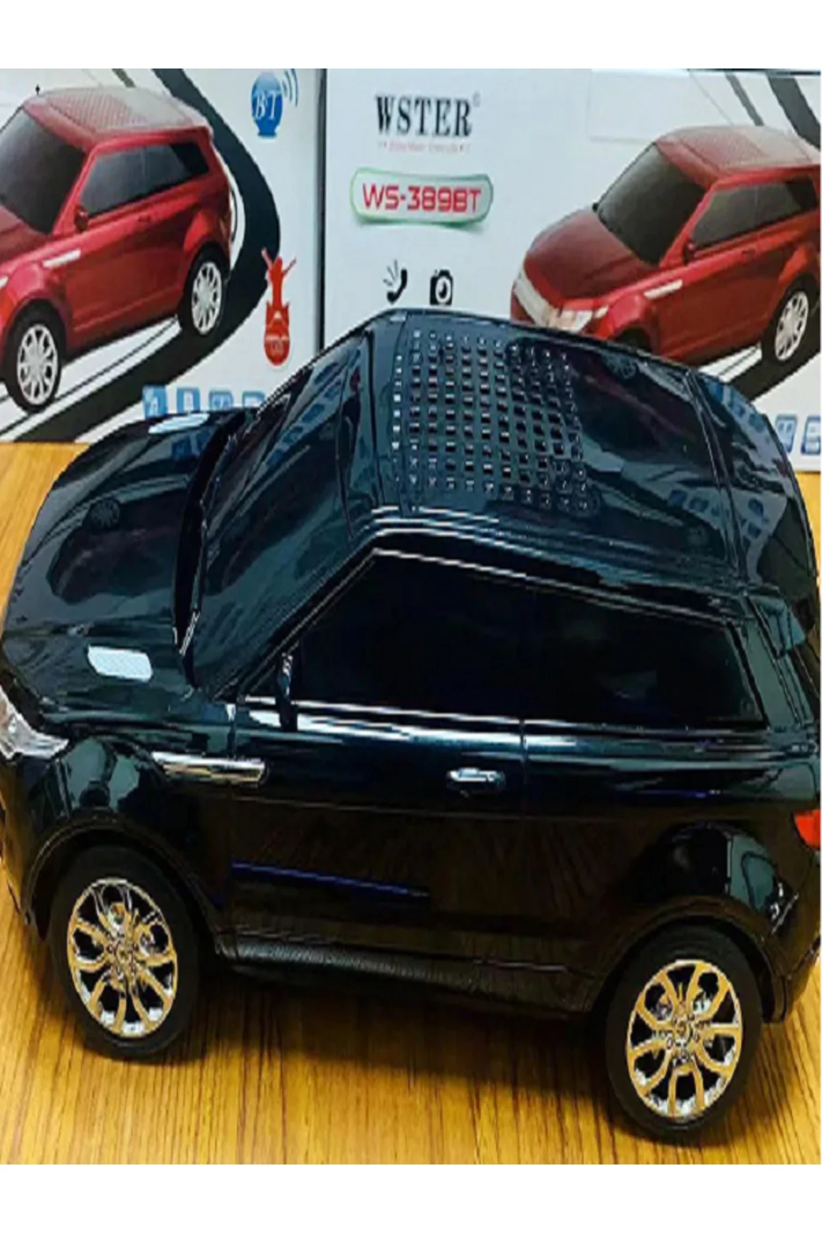 Bluetooth hoparlör siyah renk, çoklu bağlantı, 5 saat dinleme, 2 yıl garantili - Elektronik
