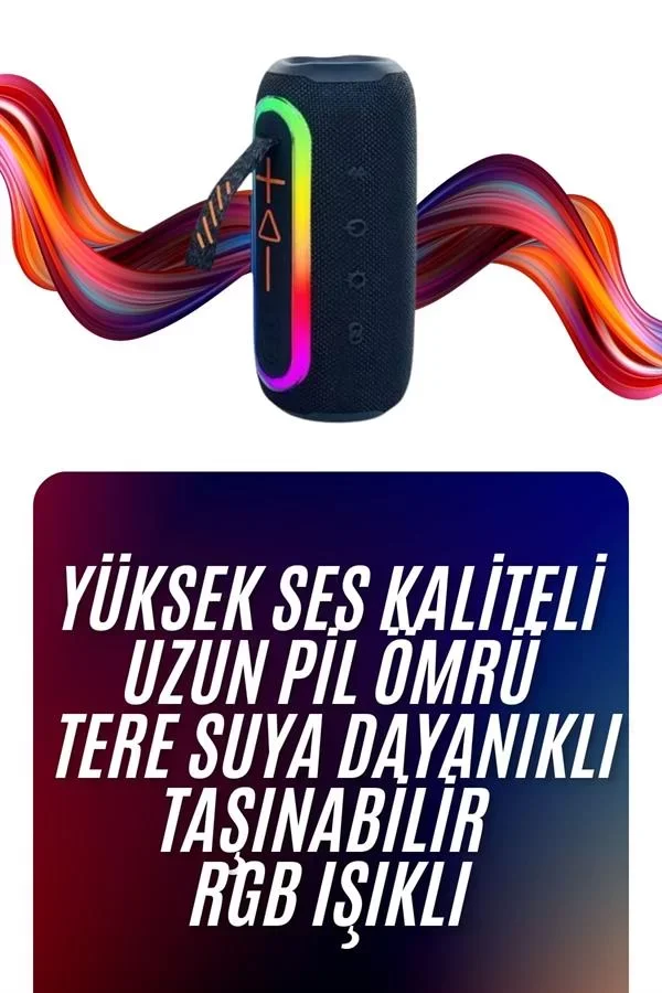 Bluetooth Hoparlör Uzun Pil Ömrü Taşınabilir Yüksek Ses Kaliteli - Lisinya Bluetooth Hoparlör Uzun Pil Ömrü Taşınabilir Yüksek Ses Kaliteli - Lisinya