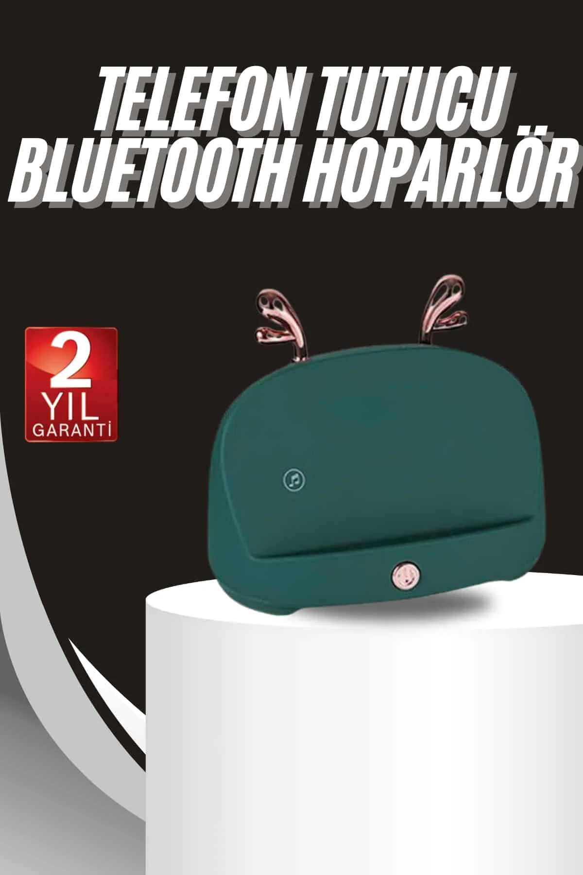 Bluetooth Hoparlör Uzun Pil Ömrü Yüksek Ses Kaliteli Kablosuz Tel