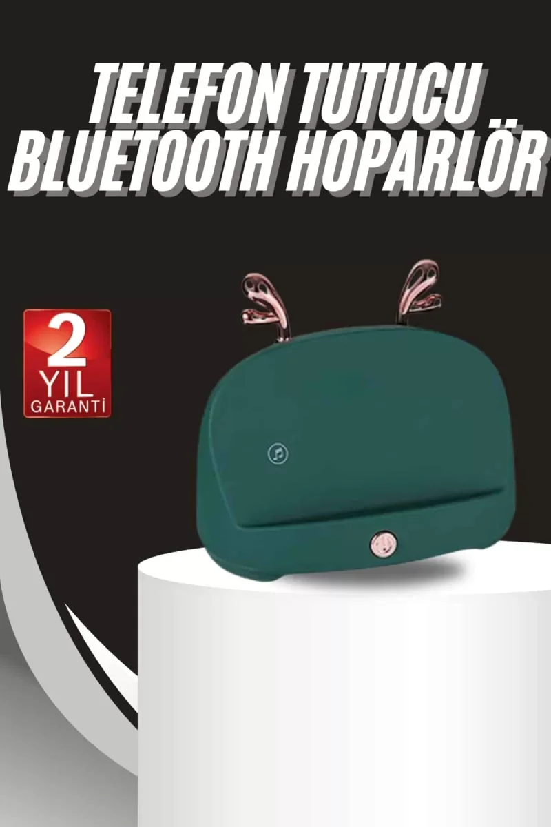 Bluetooth Hoparlör Uzun Pil Ömrü Yüksek Ses Kaliteli Kablosuz Tel