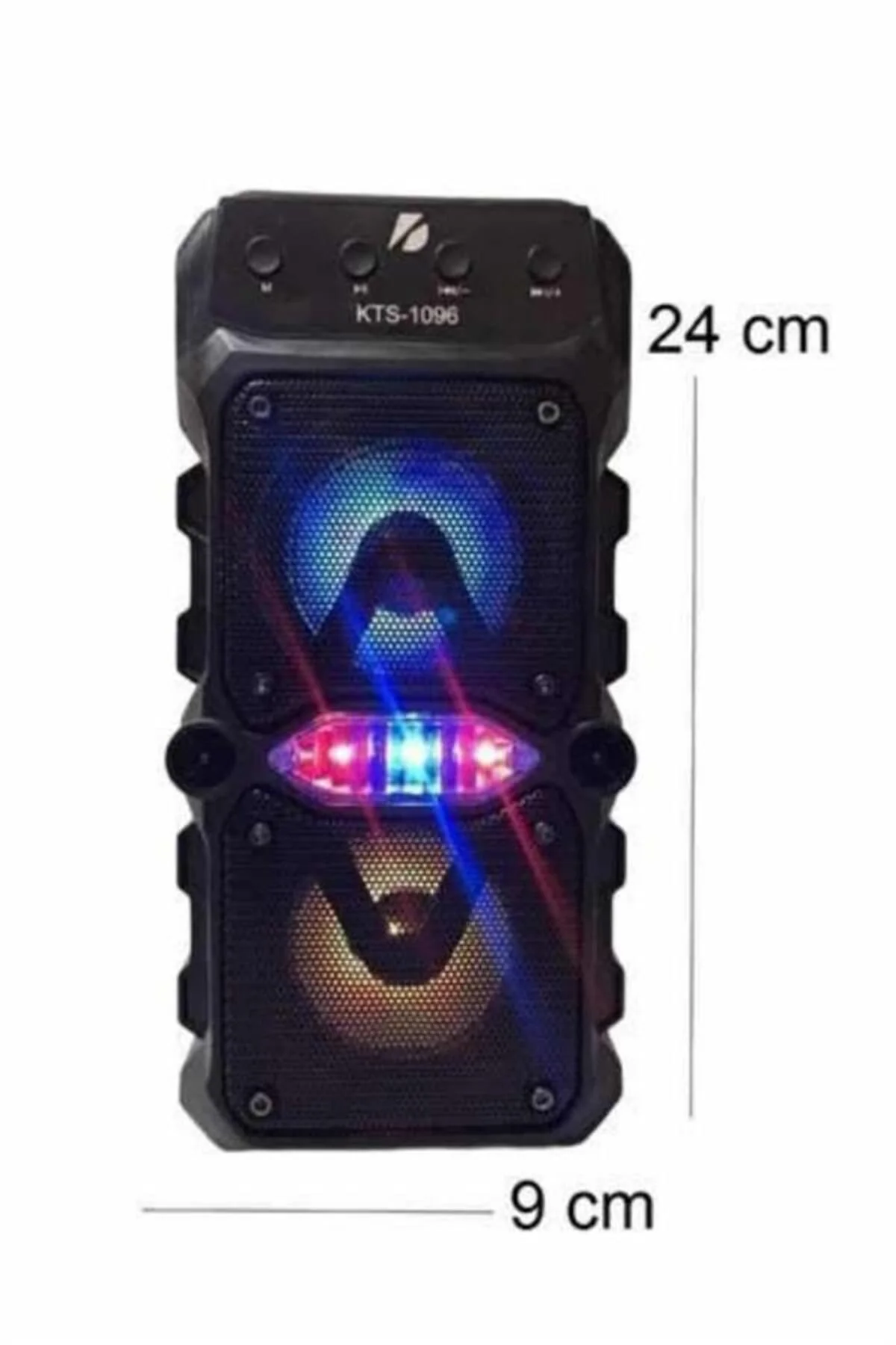 Bluetooth Hoparlör Yüksek Ses Kaliteli Büyük Boy Çift Çıkışlı Ses Bombası - Görsel 4
