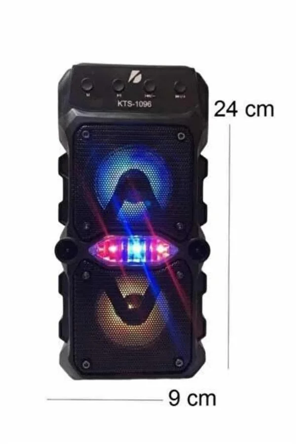 Bluetooth Hoparlör Yüksek Ses Kaliteli Büyük Boy Çift Çıkışlı Ses Bombası