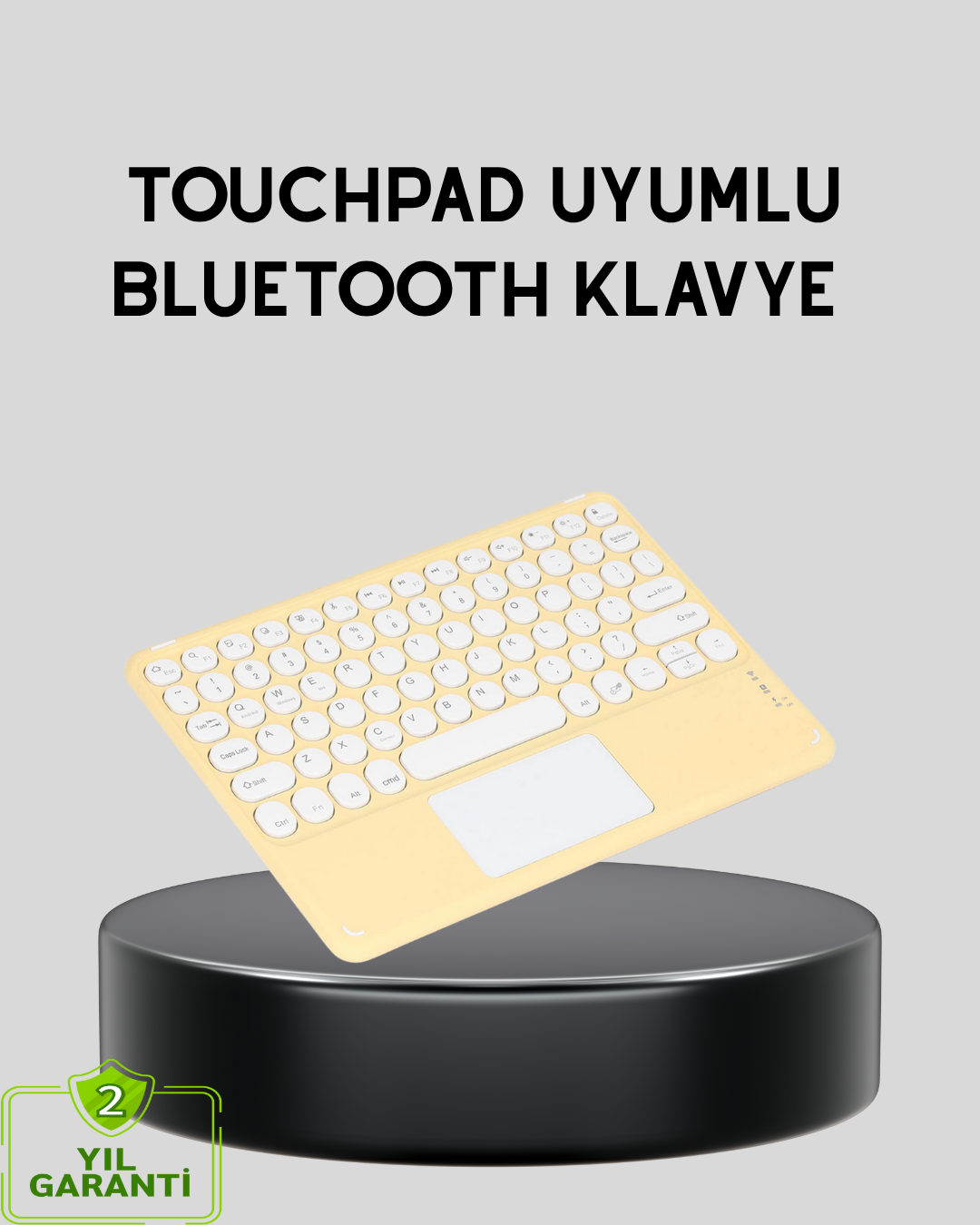 Bluetooth Kablosuz Klavye – İnce Slim Model, Tablet ve Akıllı TV 